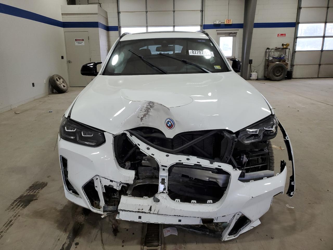 2023 BMW X3 M VIN 5UX83DP00P9S39432 Copart auction photo, front end damage thumbnail 5
