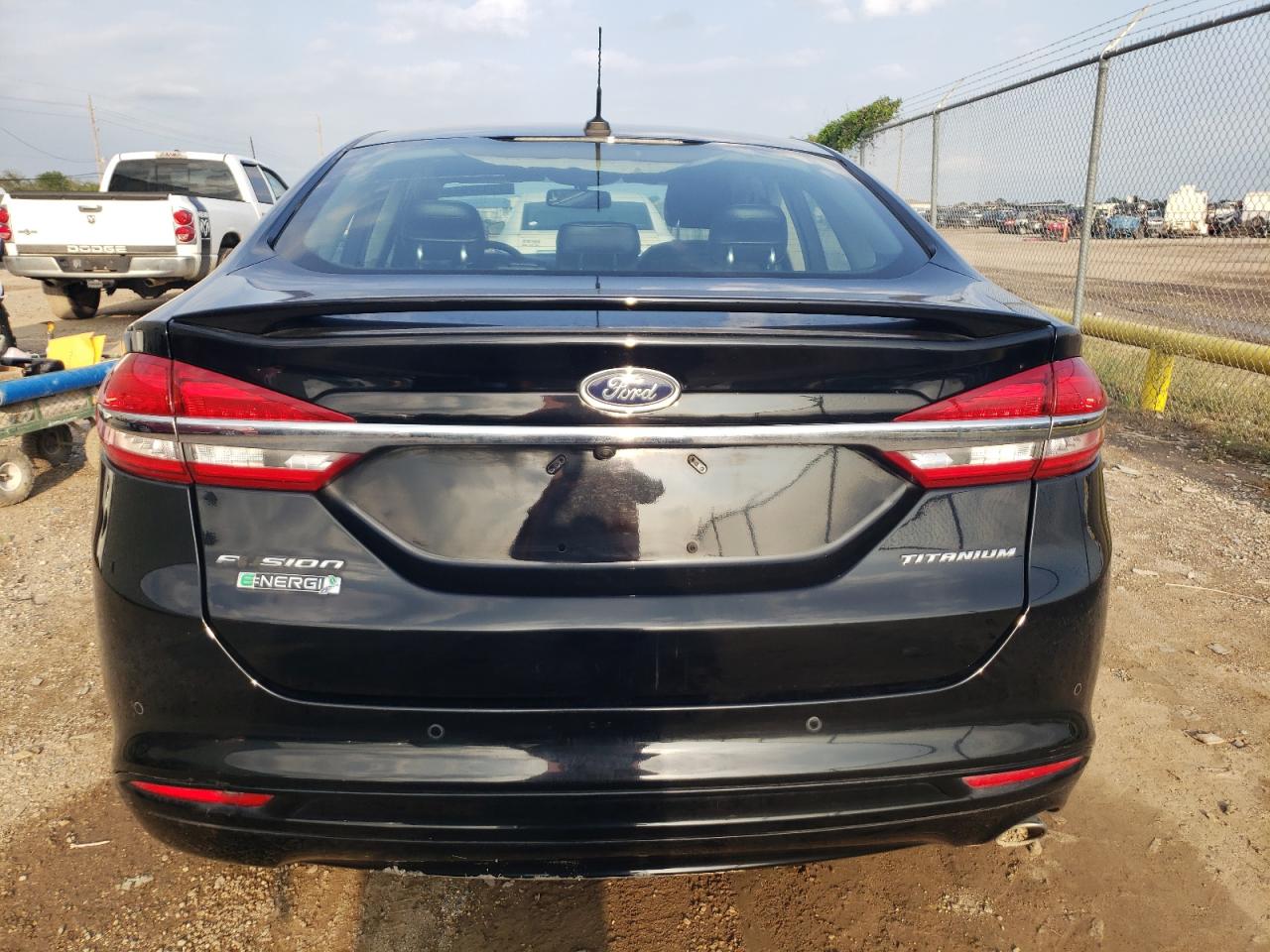 2018 Ford Fusion VIN 3FA6P0SU7JR254883 Copart auction photo, front end / side damage thumbnail 6