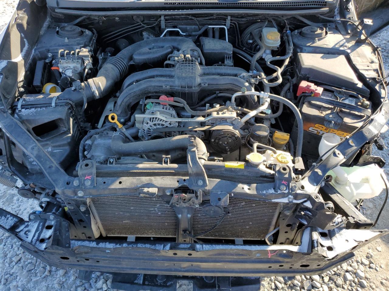 2017 Subaru XV VIN JF2GPANC5HH246771 Copart auction photo, front end damage thumbnail 12