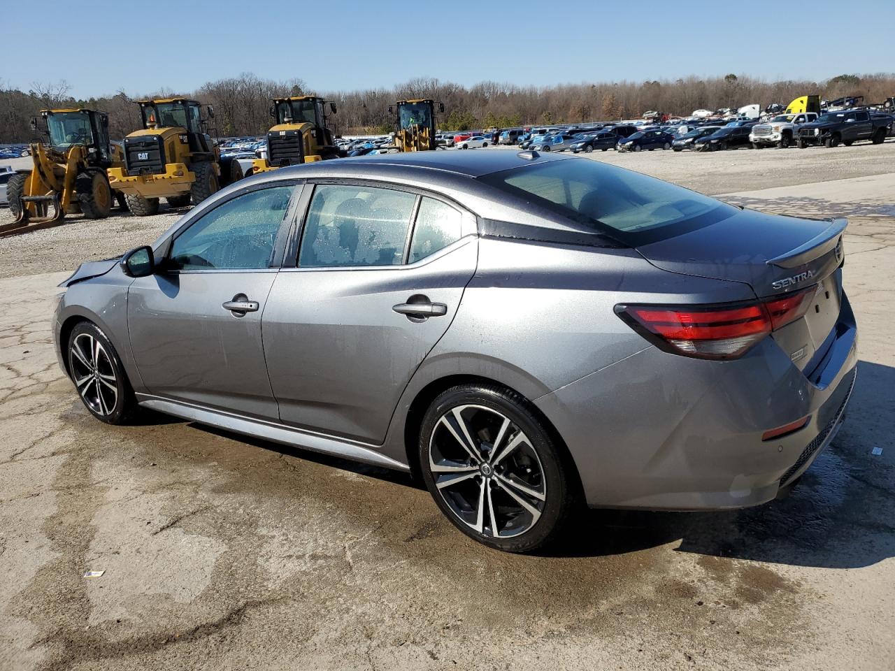 2021 Nissan Sentra VIN 3N1AB8DV6MY214346 Copart auction photo, front end damage thumbnail 2