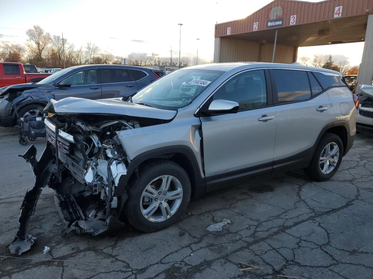 2022 GMC Terrain VIN 3GKALTEVXNL100509