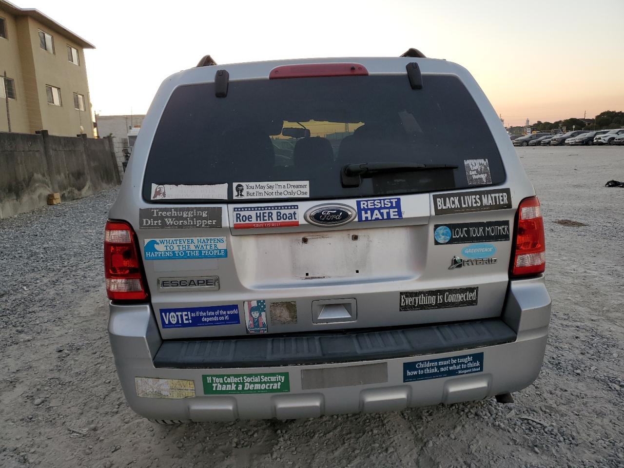2010 Ford Escape VIN 1FMCU4K37AKB55467 Copart auction photo, side damage thumbnail 6