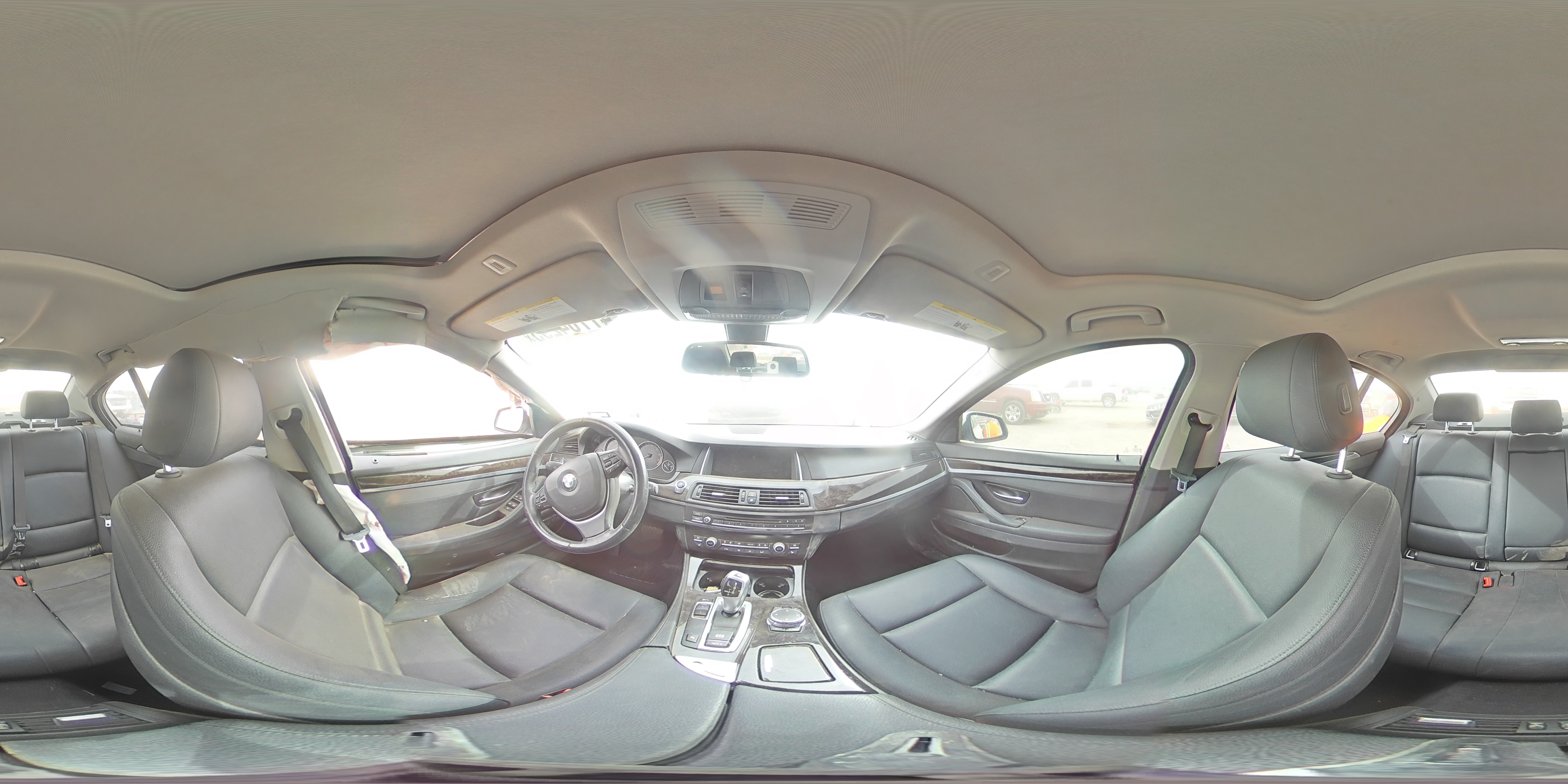 2015 BMW 5er VIN WBA5A5C58FD517441 Copart auction photo, side damage thumbnail 12