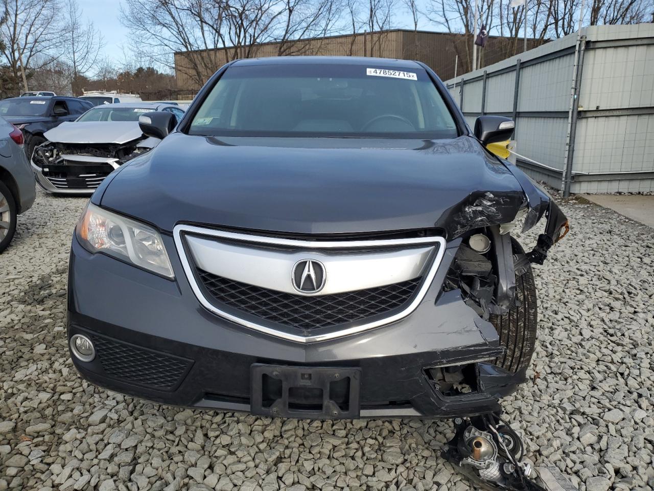 2015 Acura RDX VIN 5J8TB4H55FL006707 Copart auction photo, front end / rear end damage thumbnail 5