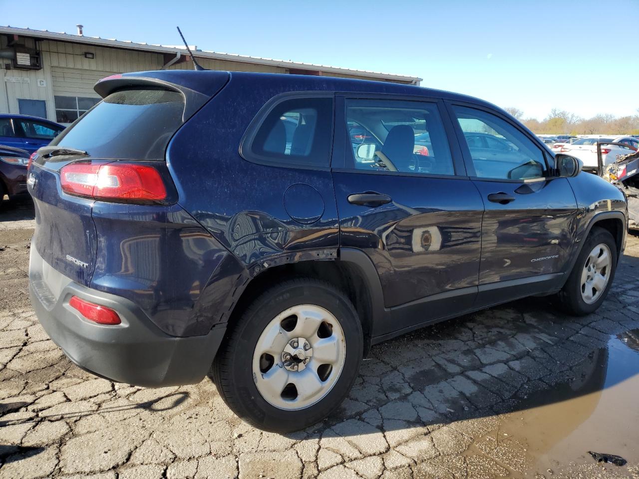 2015 Jeep Grand Cherokee VIN 1C4PJMAB5FW774611 Copart auction photo, rear end damage thumbnail 3