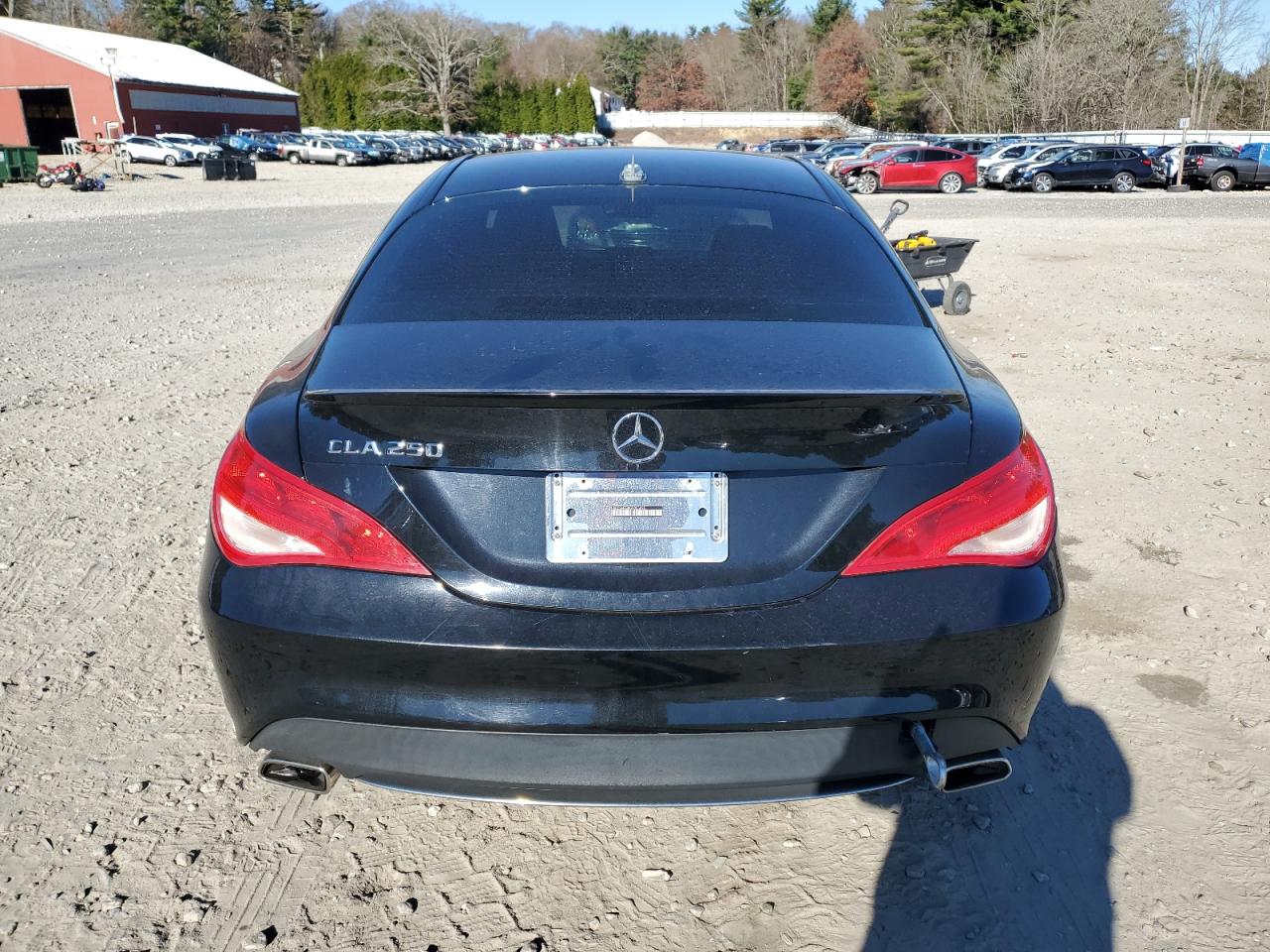 2016 Mercedes-Benz CLA-klasse VIN WDDSJ4EB0GN355695 Copart auction photo, front end / undercarriage damage thumbnail 6