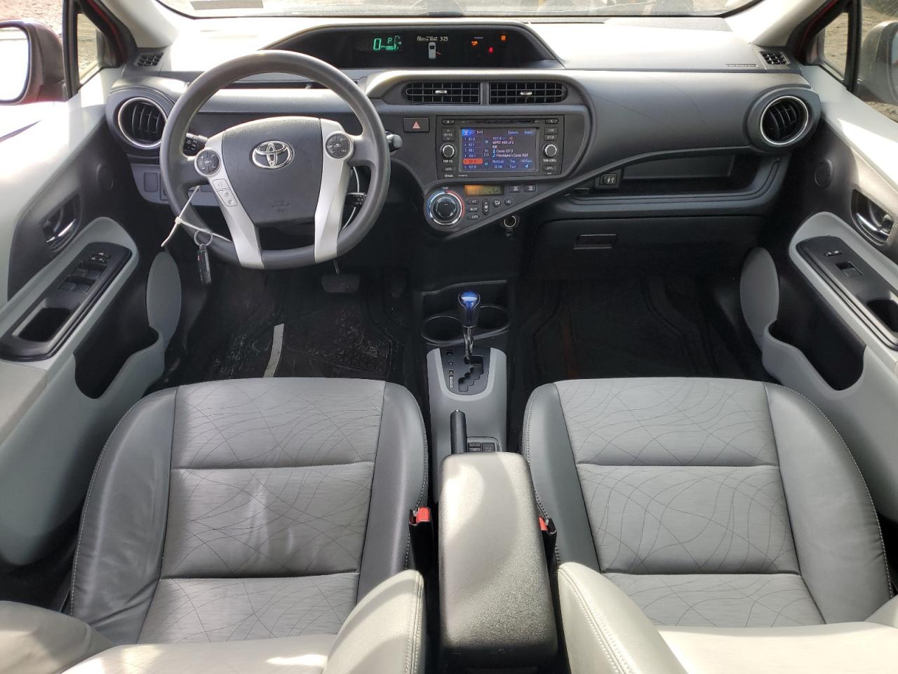 2012 Toyota Prius VIN JTDKDTB32C1019573 Copart auction photo, front end damage thumbnail 8