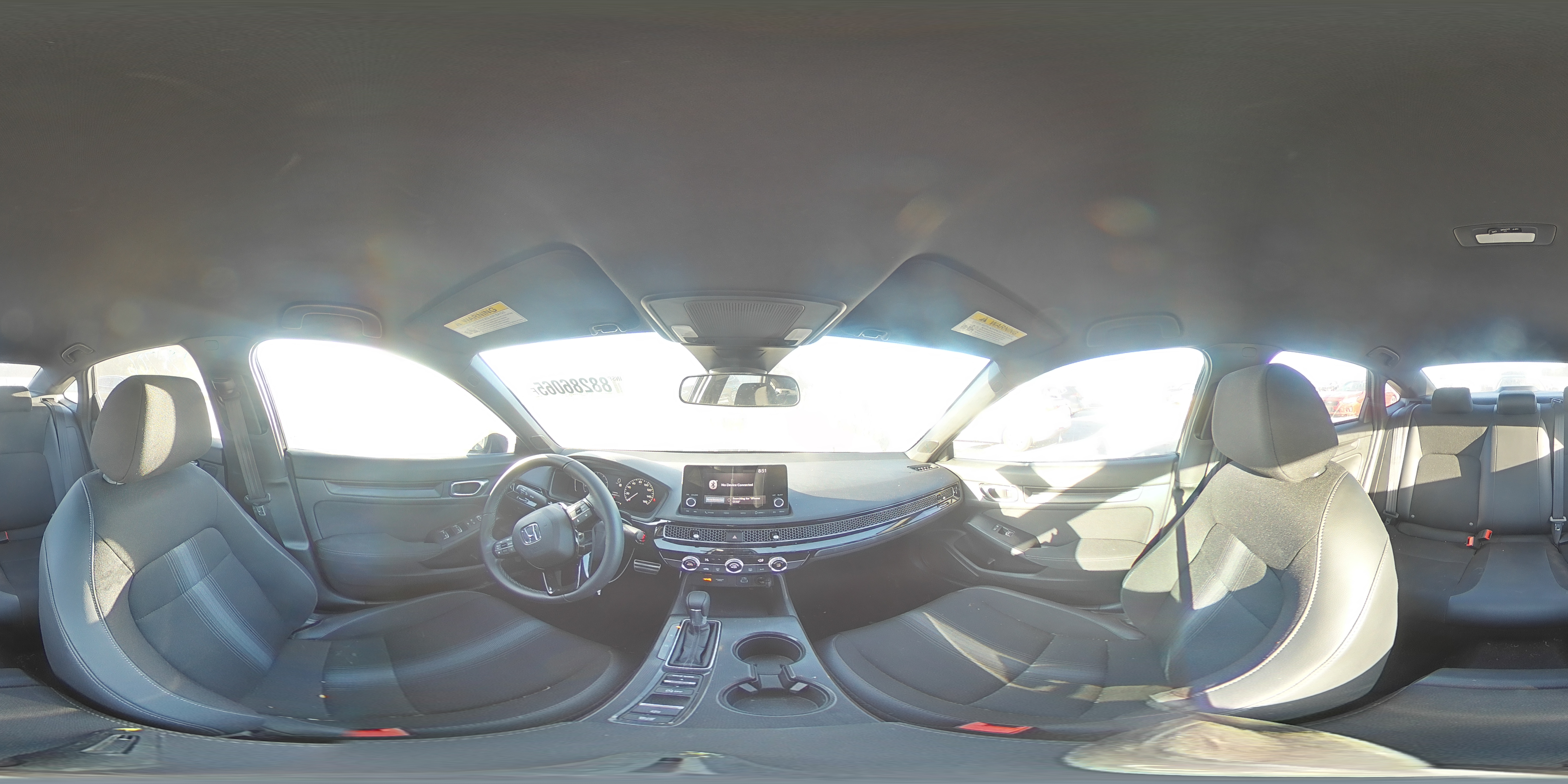 2024 Honda Civic VIN 2HGFE2F5XRH522445 Copart auction photo, all over damage thumbnail 13