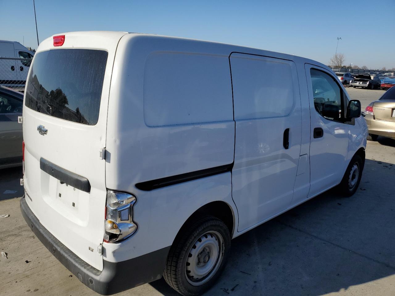 2015 Chevrolet Express VIN 3N63M0ZN8FK724811 Copart auction photo, front end / rear end damage thumbnail 3