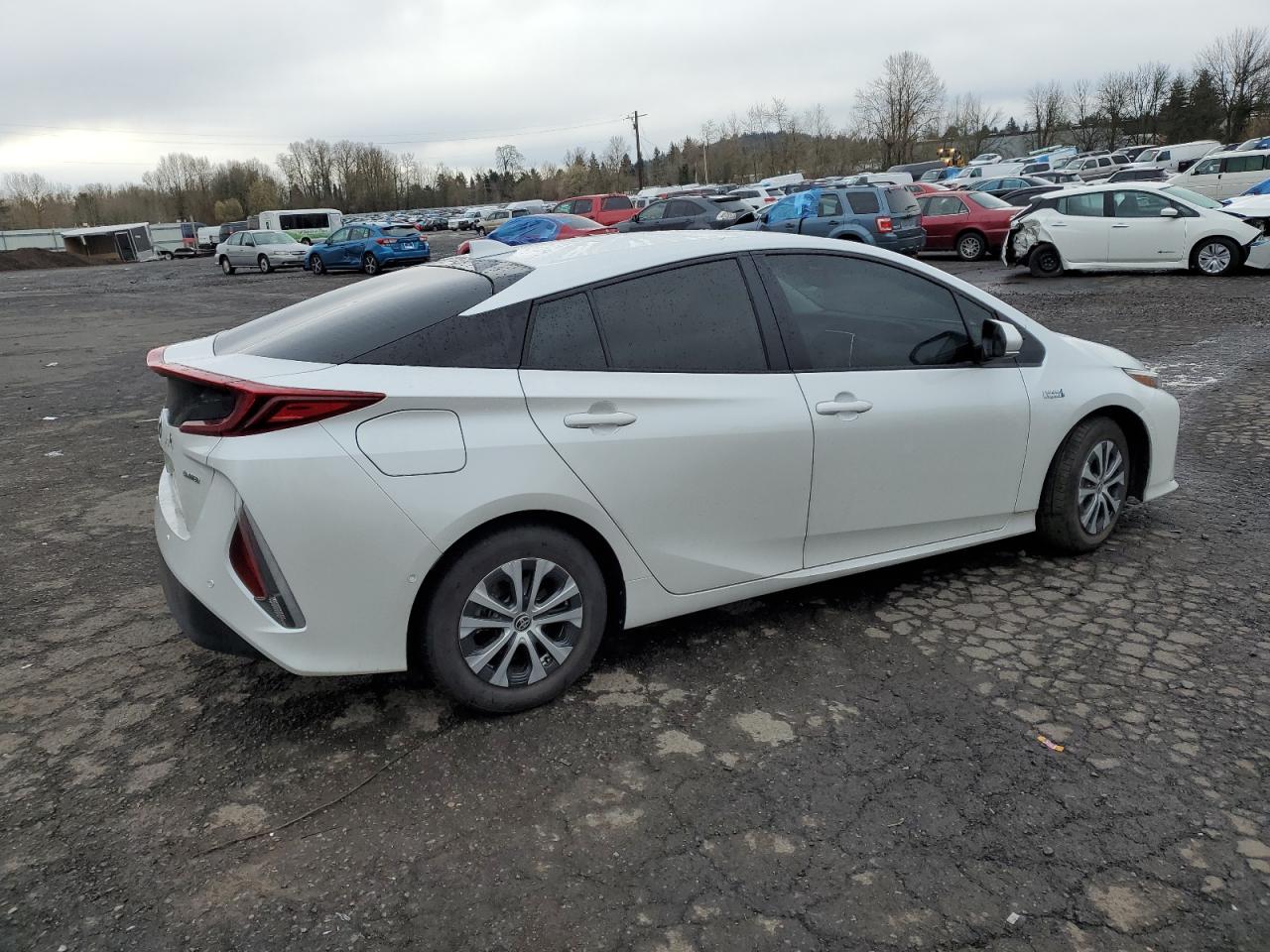 2022 Toyota Prius VIN JTDKAMFP0N3205888 Copart auction photo, mechanical damage thumbnail 3