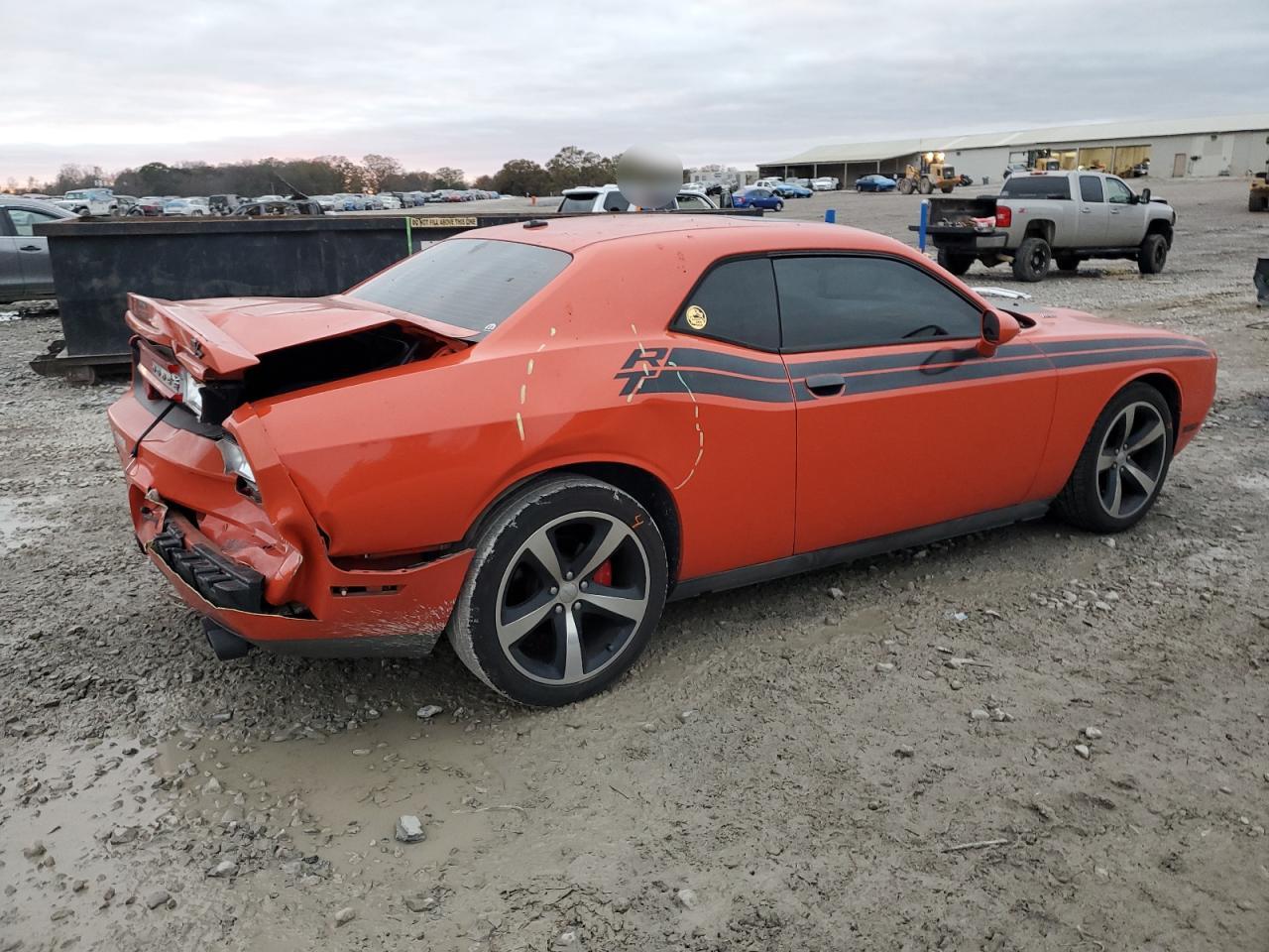 2013 Dodge Challenger VIN 2C3CDYBT9DH733726 Copart auction photo, rear end damage thumbnail 3
