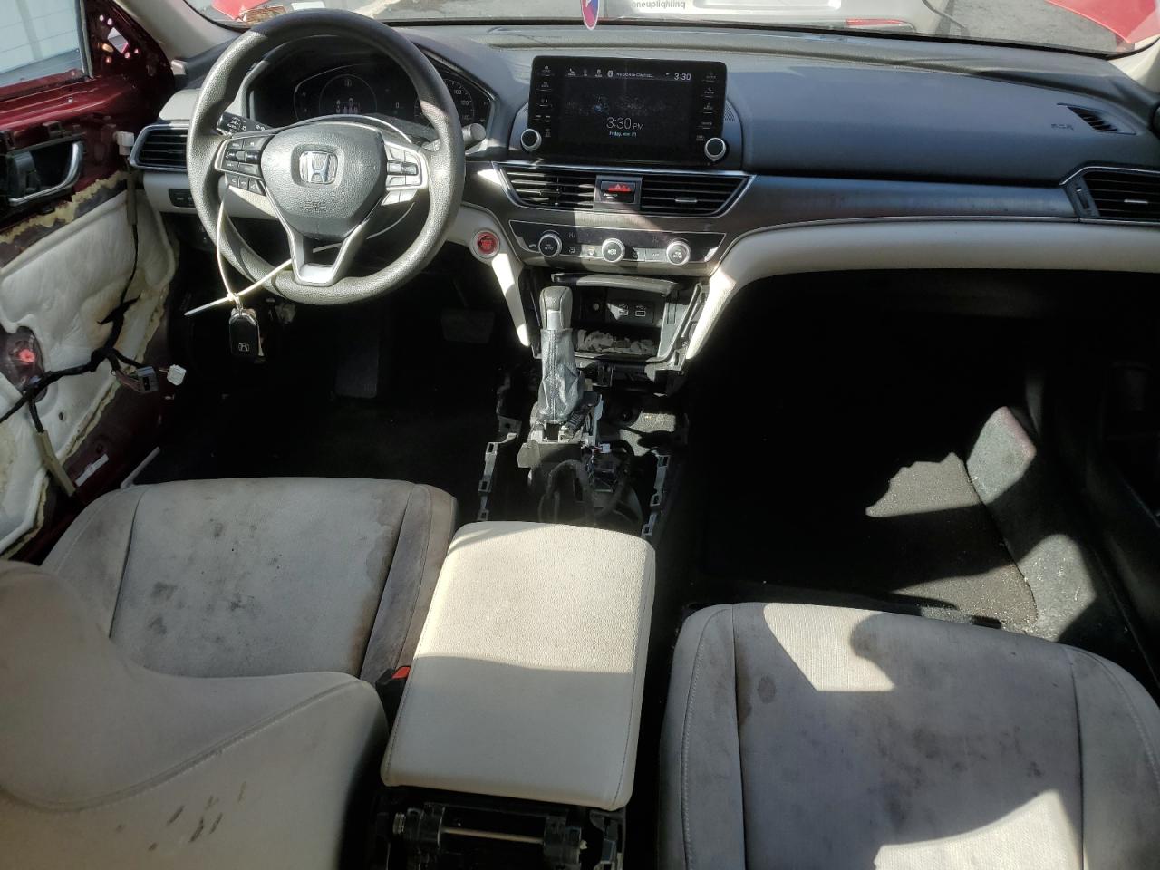 2021 Honda Accord VIN 1HGCV1F15MA040175 Copart auction photo, vandalism damage thumbnail 8