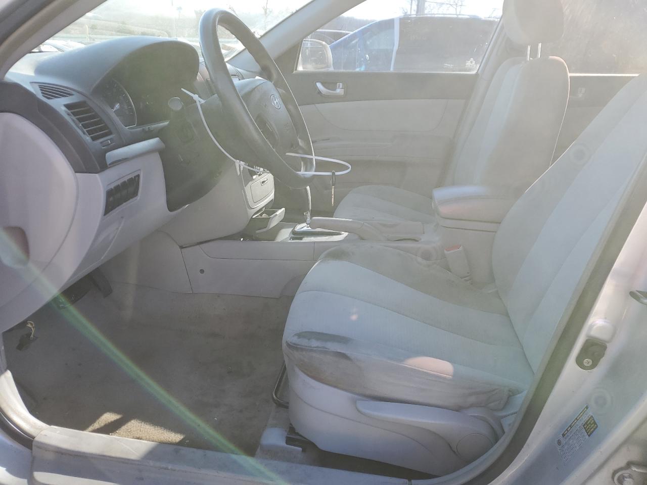 2008 Hyundai Sonata VIN 5NPET46C88H347399 Copart auction photo, all over damage thumbnail 7