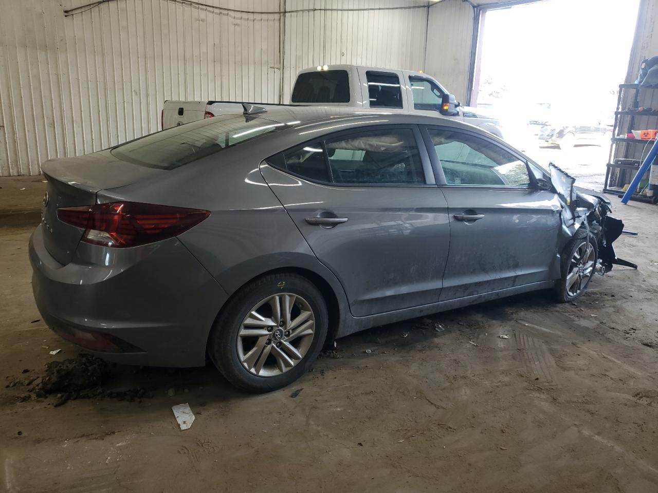 2019 Hyundai Elantra VIN 5NPD84LFXKH481964 Copart auction photo, front end damage thumbnail 3