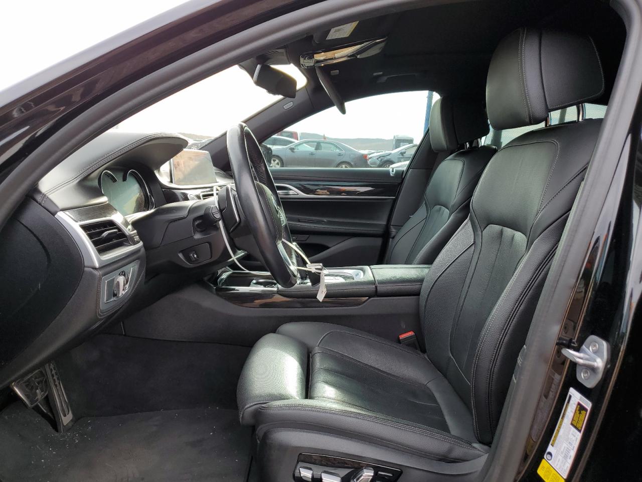 2019 BMW 7er VIN WBA7E2C55KB454929 Copart auction photo, front end damage thumbnail 7