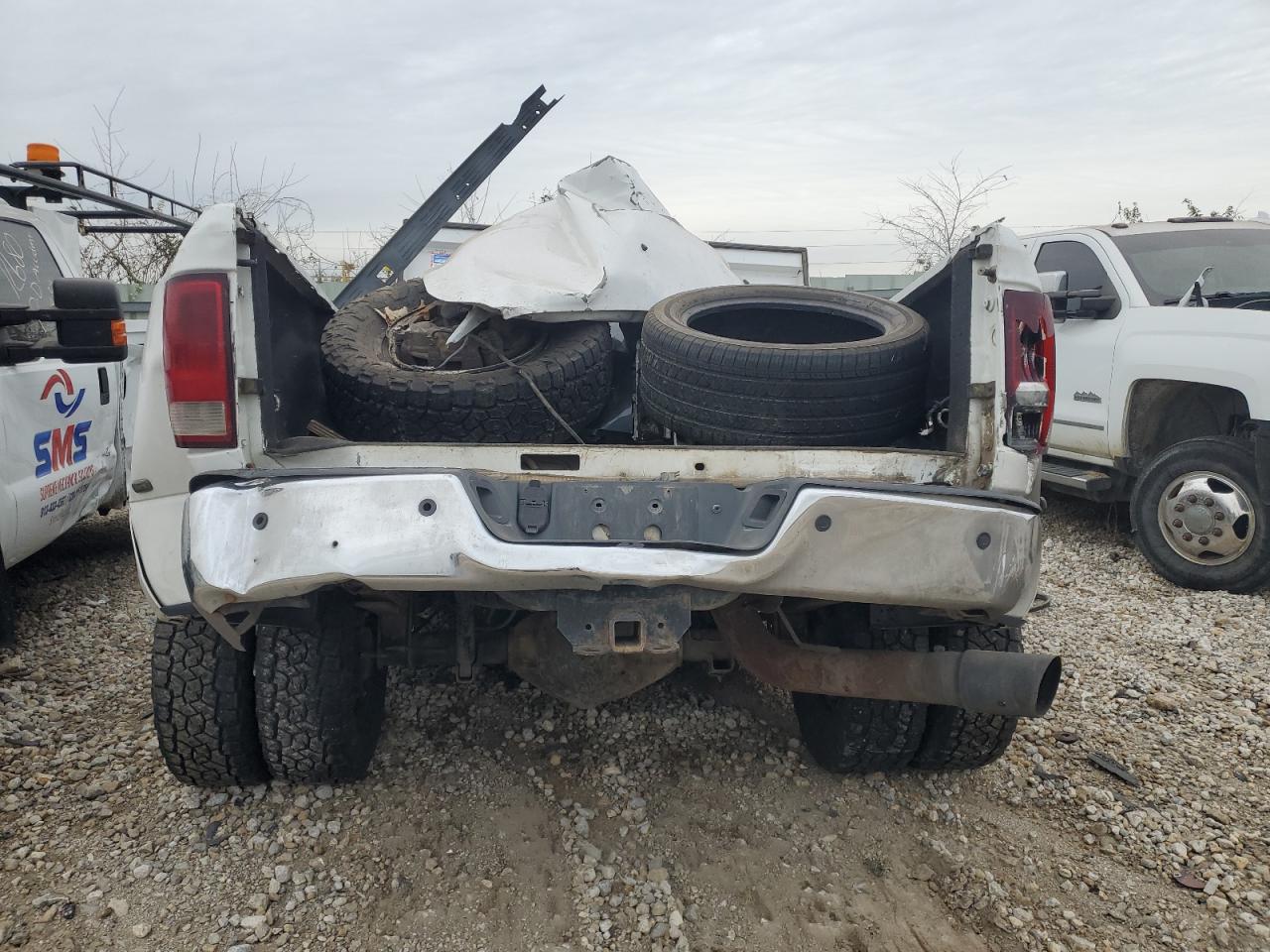 2012 Dodge RAM VIN 3C63DRJL1CG343728 Copart auction photo, all over damage thumbnail 6
