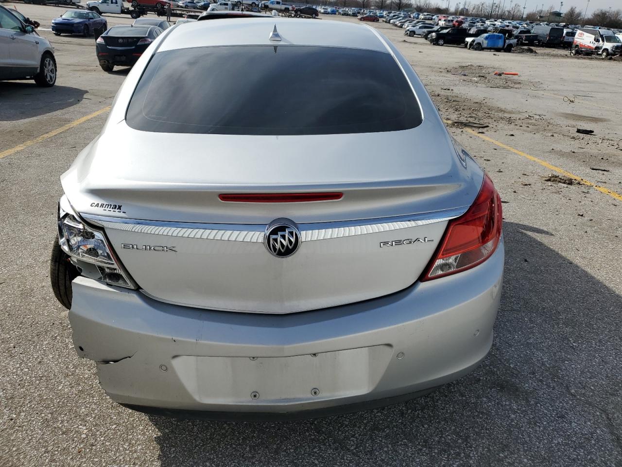 2012 Buick Regal VIN 2G4GS5EK1C9126163 Copart auction photo, rear end damage thumbnail 6
