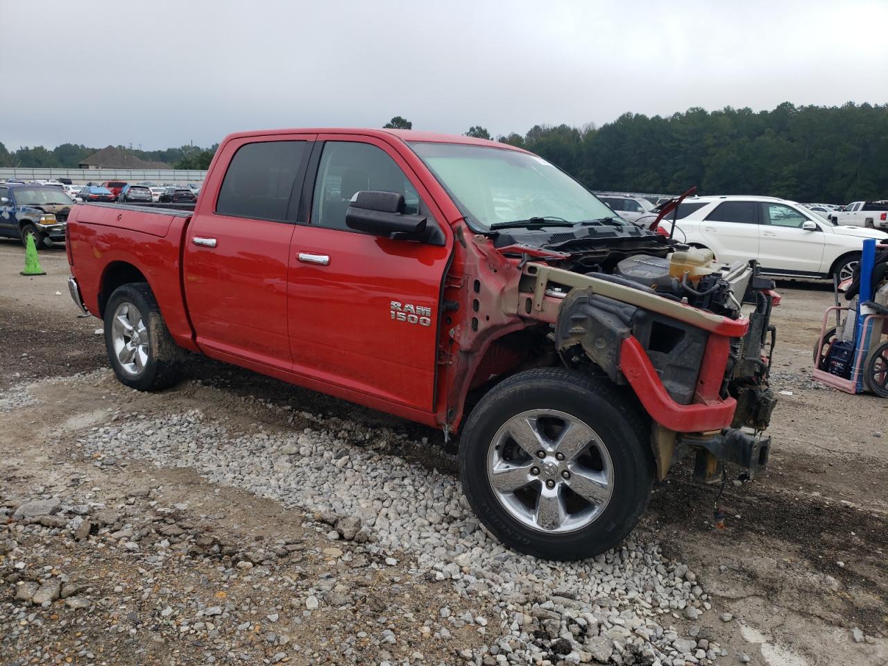 2015 RAM 1500 VIN 1C6RR7LMXFS552565 Copart auction photo, all over damage thumbnail 4