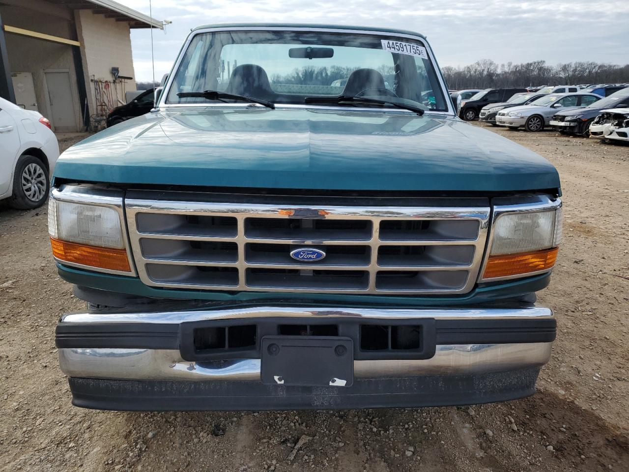 1996 Ford F-150 VIN 1FTEF15N9TNA18714 Copart auction photo, front end / rear end damage thumbnail 5