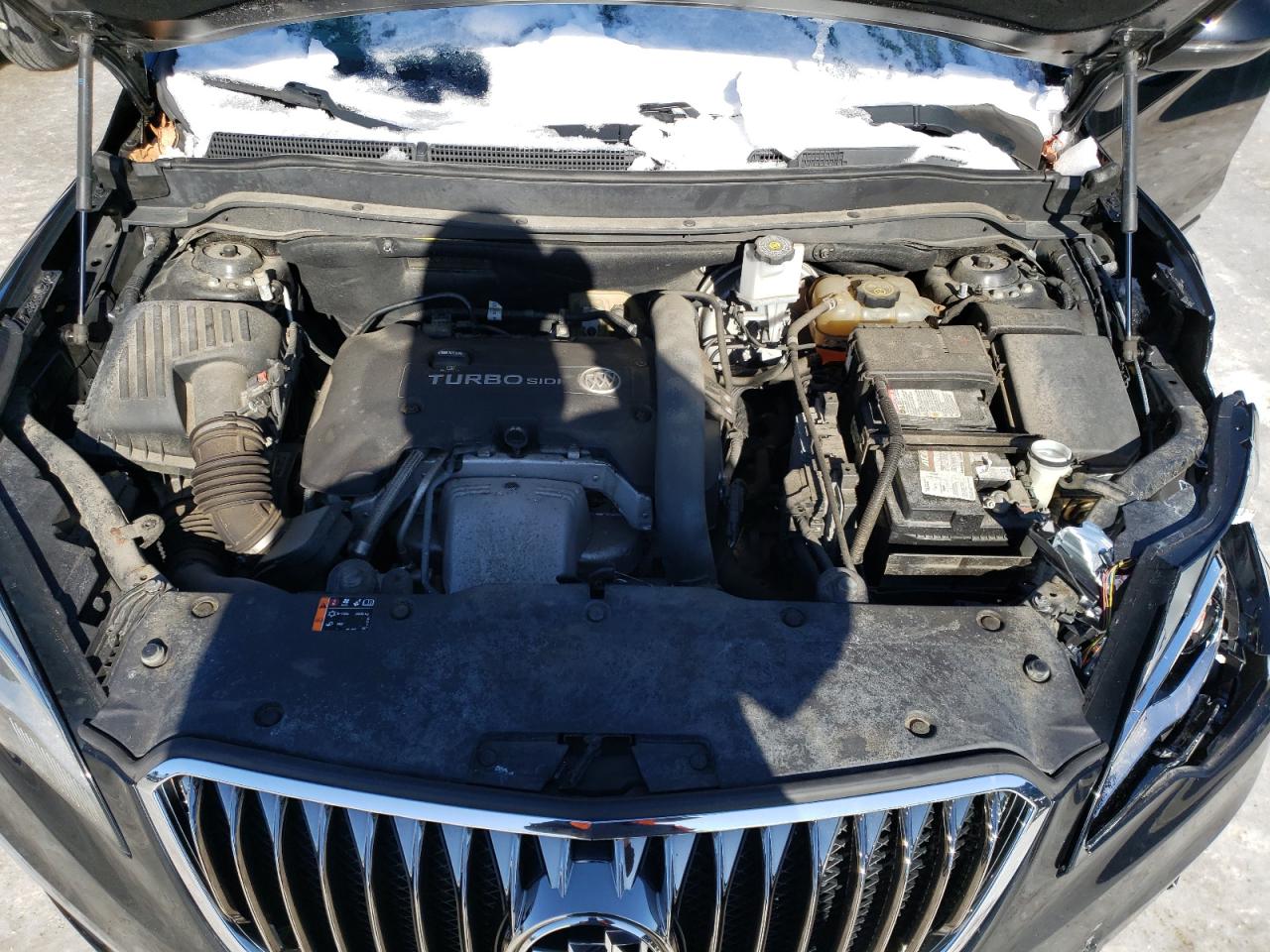 2016 Buick Envision VIN LRBFXESX8GD173571 Copart auction photo, front end damage thumbnail 11