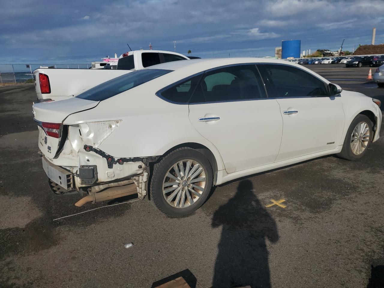 2013 Toyota Avalon VIN 4T1BD1EB7DU009415 Copart auction photo, rear end damage thumbnail 3