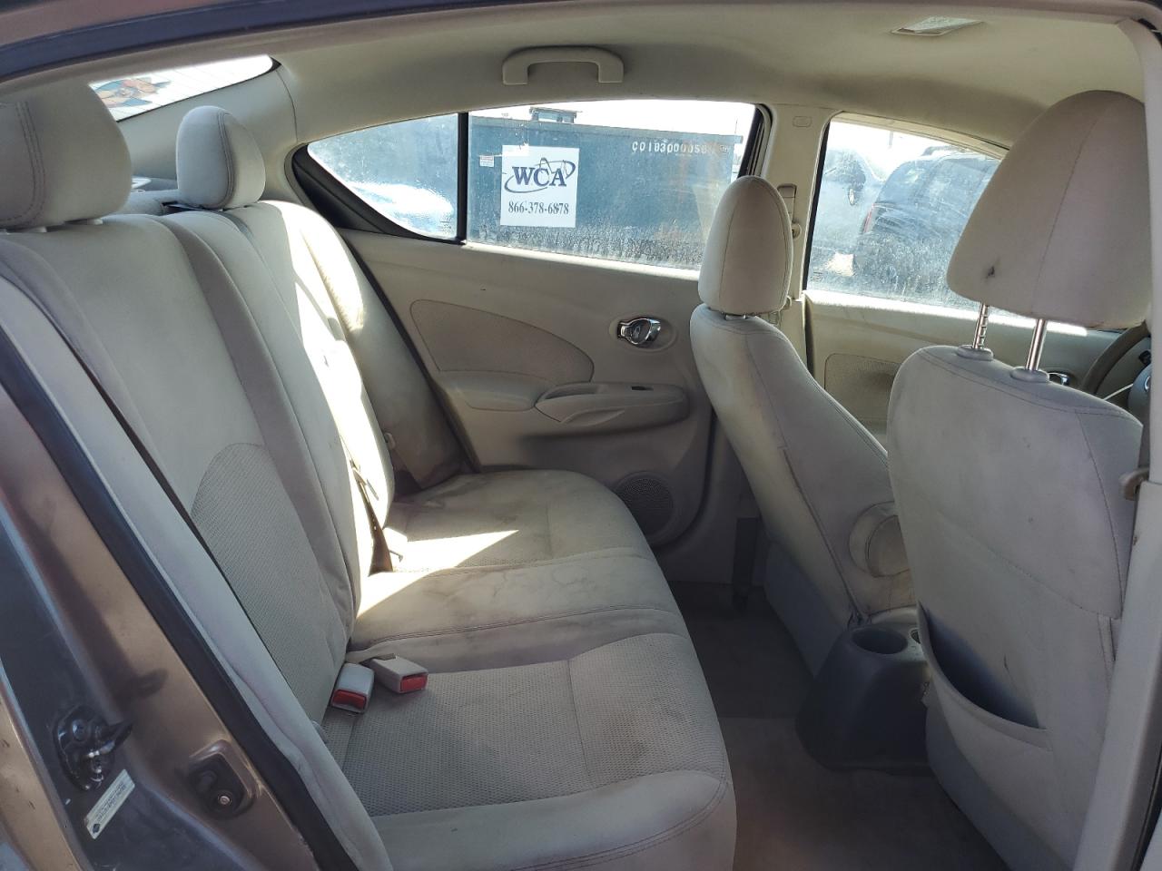 2014 Nissan Versa VIN 3N1CN7AP0EL842000 Copart auction photo, rear end / minor dent/scratches damage thumbnail 10
