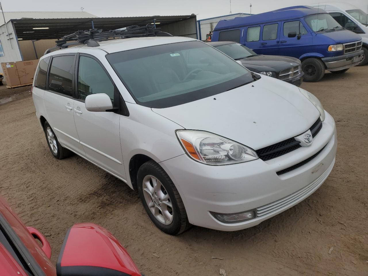 2004 Toyota Sienna VIN 5TDBA22C34S027043 Copart auction photo, mechanical damage thumbnail 4