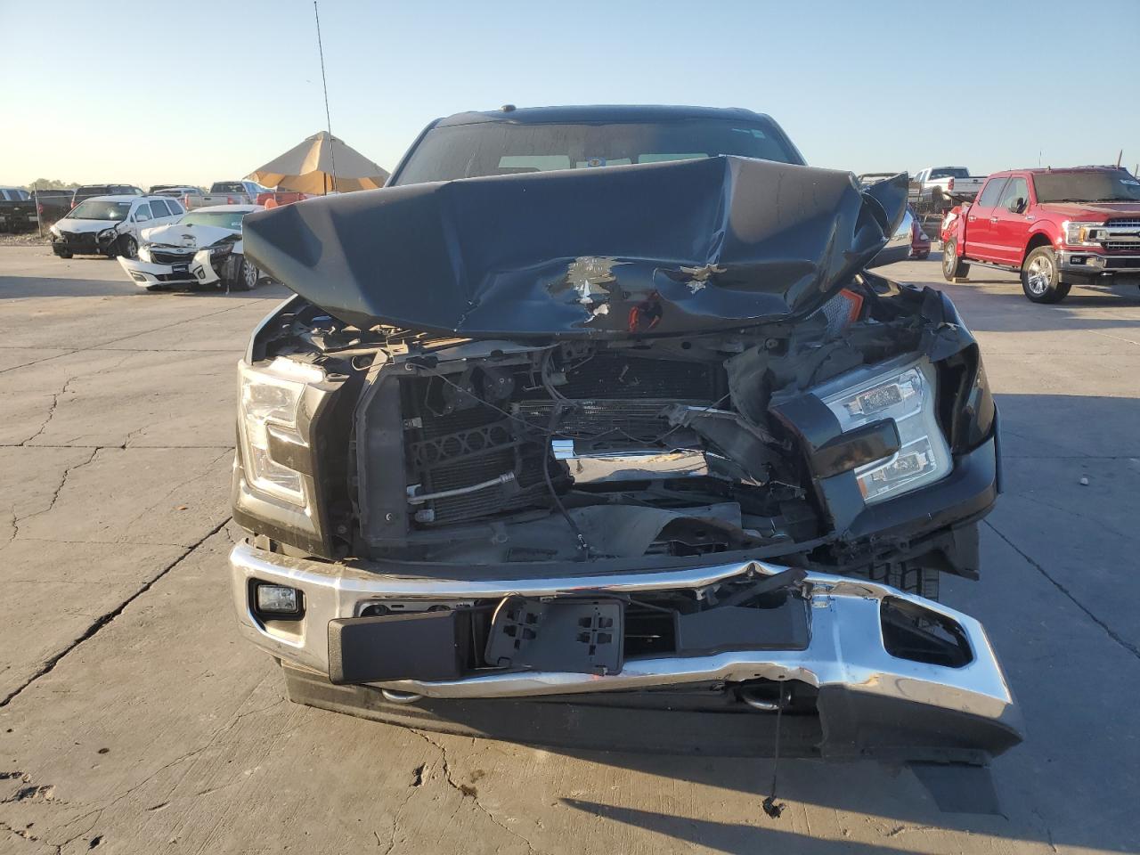 2017 Ford F-150 VIN 1FTEW1EG2HKD41061 Copart auction photo, front end damage thumbnail 5