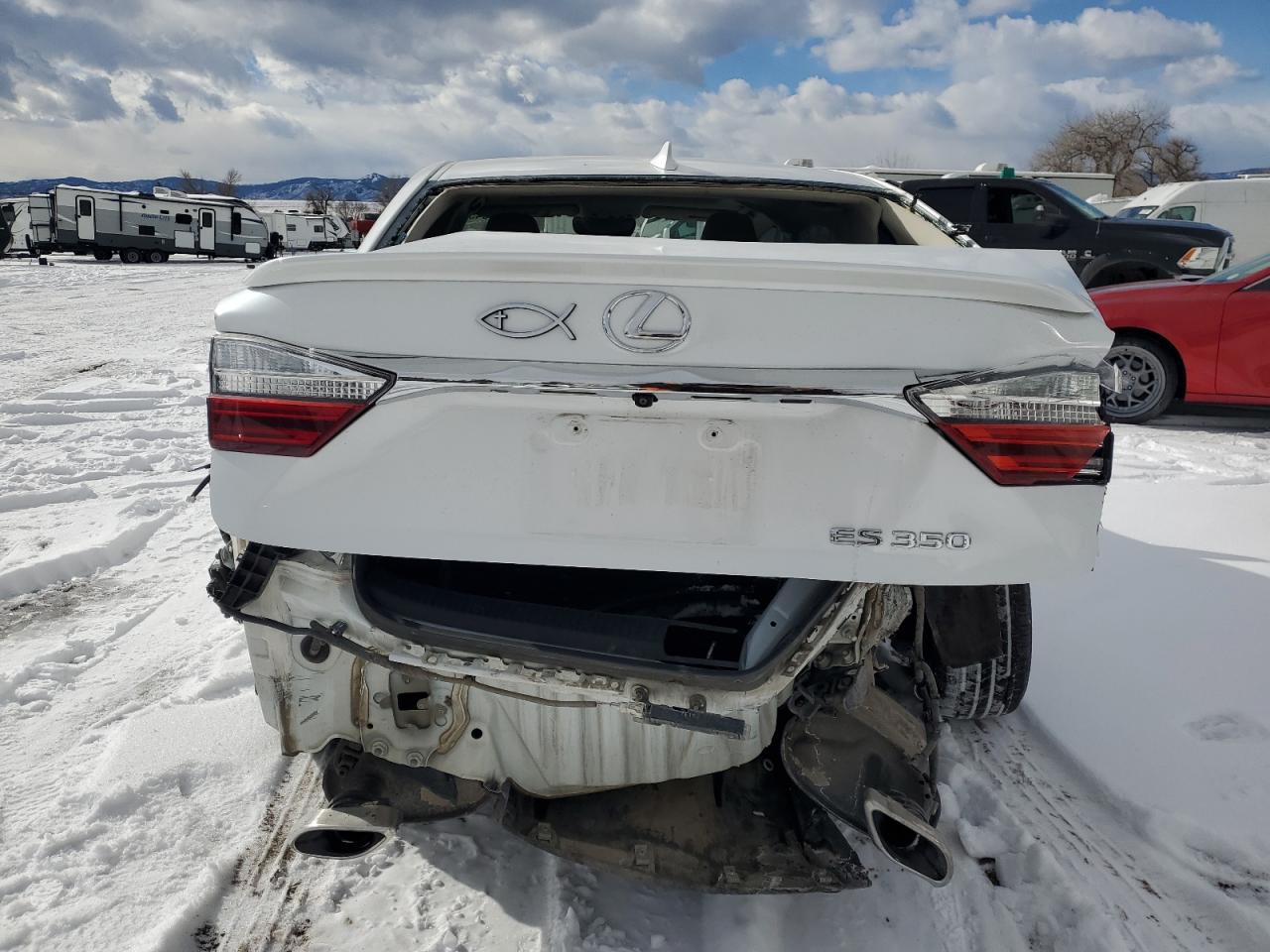 2017 Lexus ES VIN 58ABK1GG0HU070490 Copart auction photo, rear end damage thumbnail 6