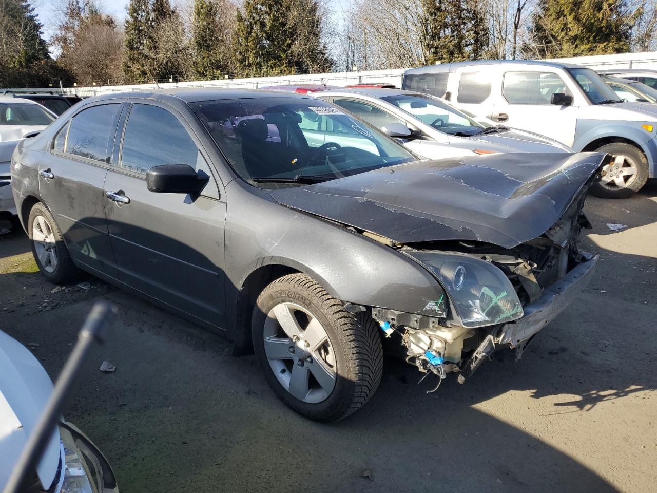 2007 Ford Fusion VIN 3FAHP07187R223125 Copart auction photo, front end damage thumbnail 4