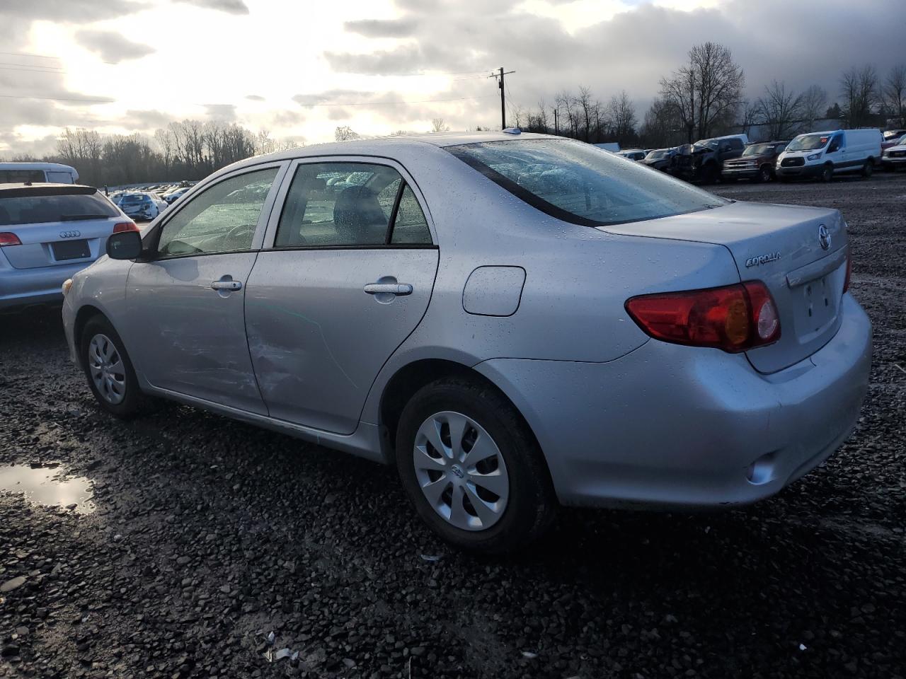 2010 Toyota Corolla VIN 2T1BU4EE8AC414305 Copart auction photo, side / front end damage thumbnail 2