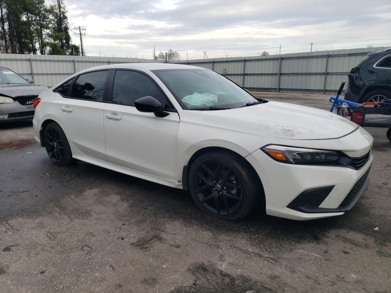 2024 Honda Civic VIN 2HGFE2F56RH564126 Copart auction photo, front end / undercarriage damage thumbnail 4
