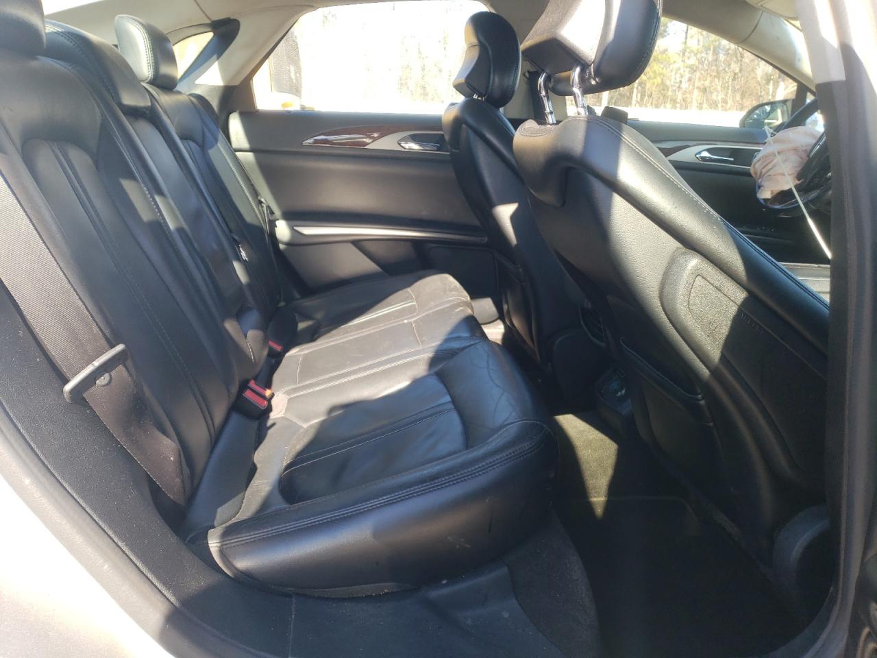 2015 Lincoln MKZ VIN 3LN6L2J97FR615188 Copart auction photo, all over damage thumbnail 11