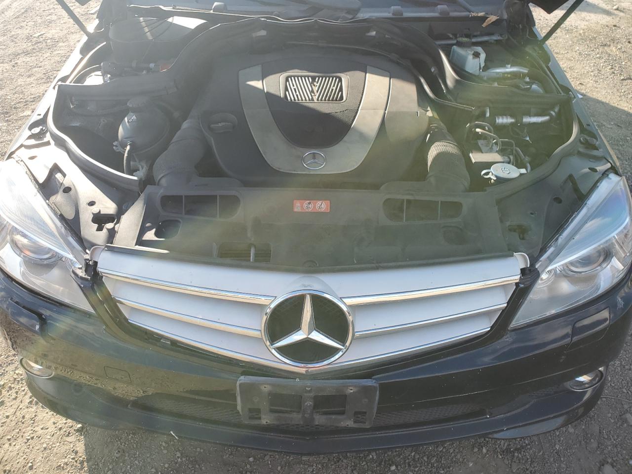 2008 Mercedes-Benz C-klasse VIN WDDGF56X98F139136 Copart auction photo, rear end / front end damage thumbnail 11