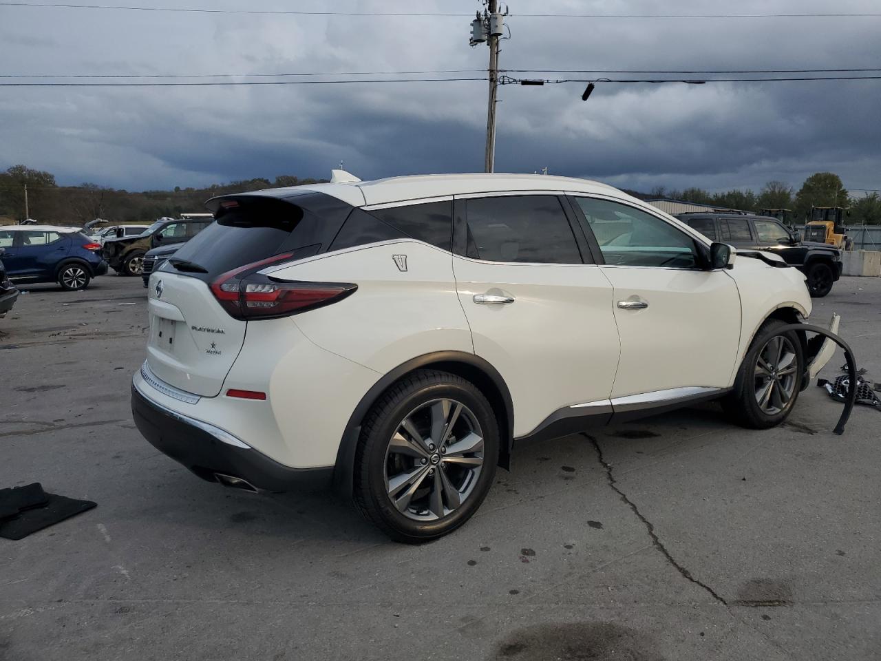2019 Nissan Murano VIN 5N1AZ2MJ4KN166192 Copart auction photo, front end damage thumbnail 3