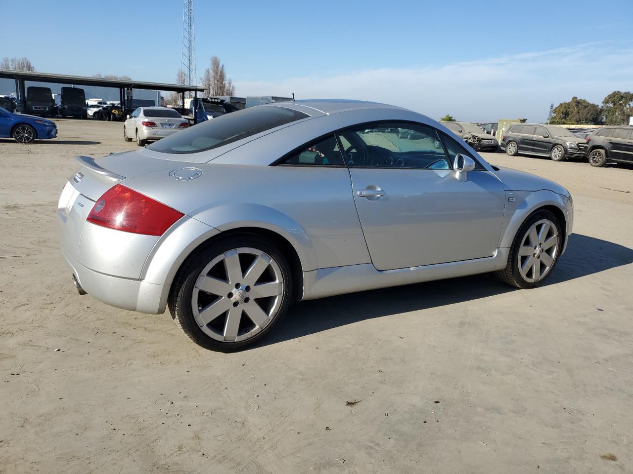 2003 Audi TT VIN TRUWT28N031001957 Copart auction photo, side damage thumbnail 3