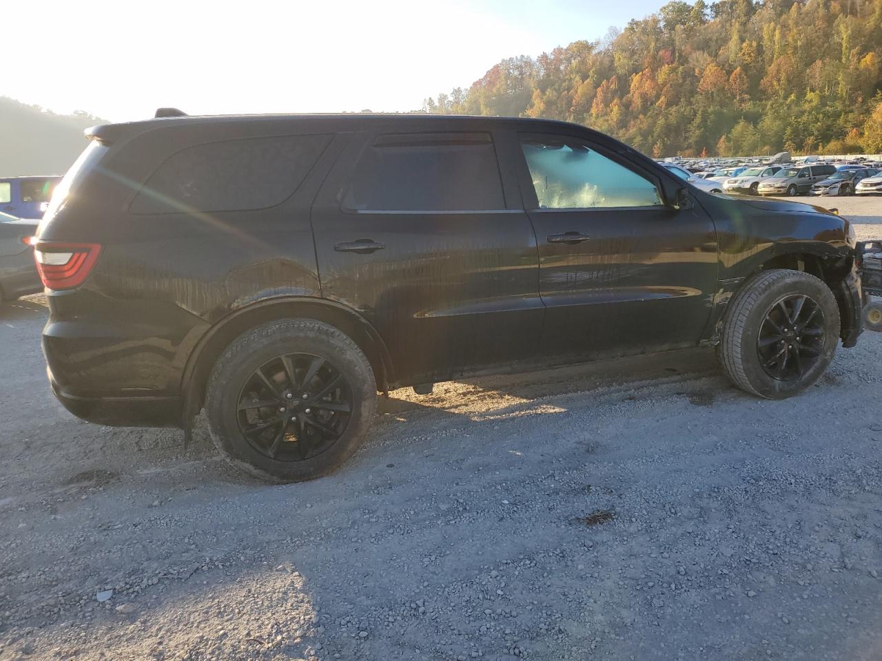 2018 Dodge Durango VIN 1C4RDJAG7JC483032 Copart auction photo, front end / rear end damage thumbnail 3
