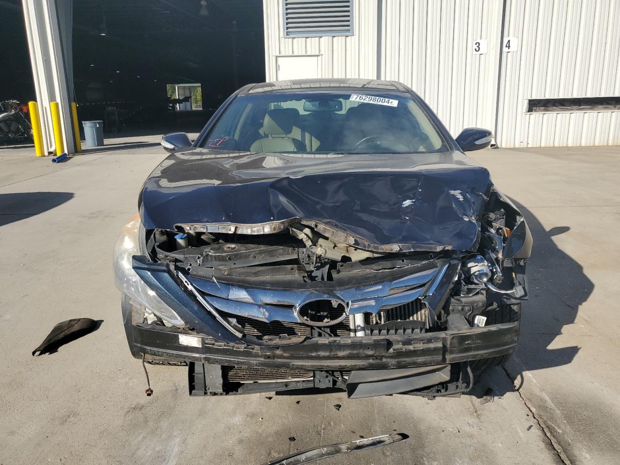 2013 Hyundai Sonata VIN 5NPEC4AB6DH594333 Copart auction photo, front end damage thumbnail 5