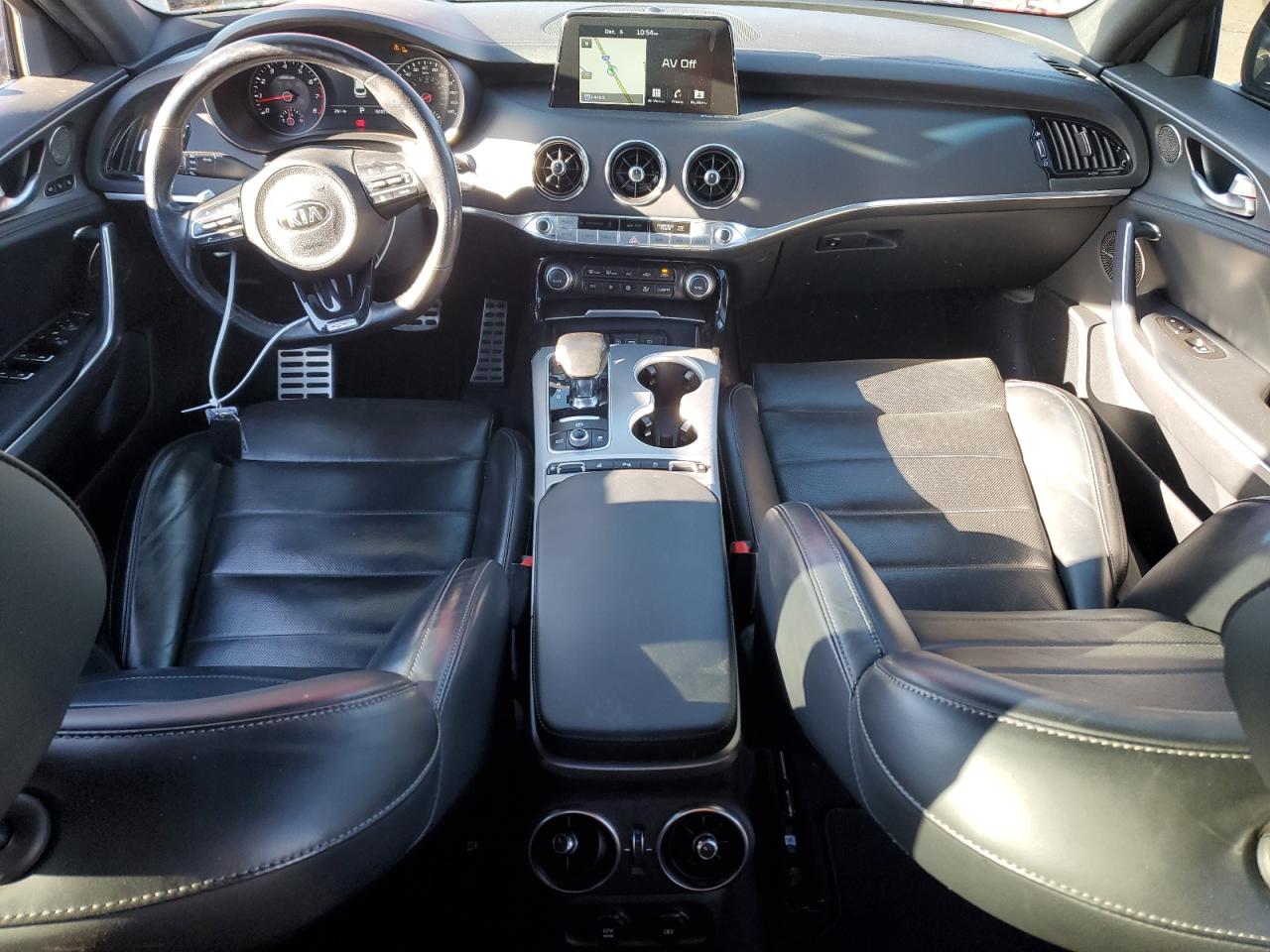 2018 KIA Stinger VIN KNAE55LC1J6016441 Copart auction photo, front end / side damage thumbnail 8