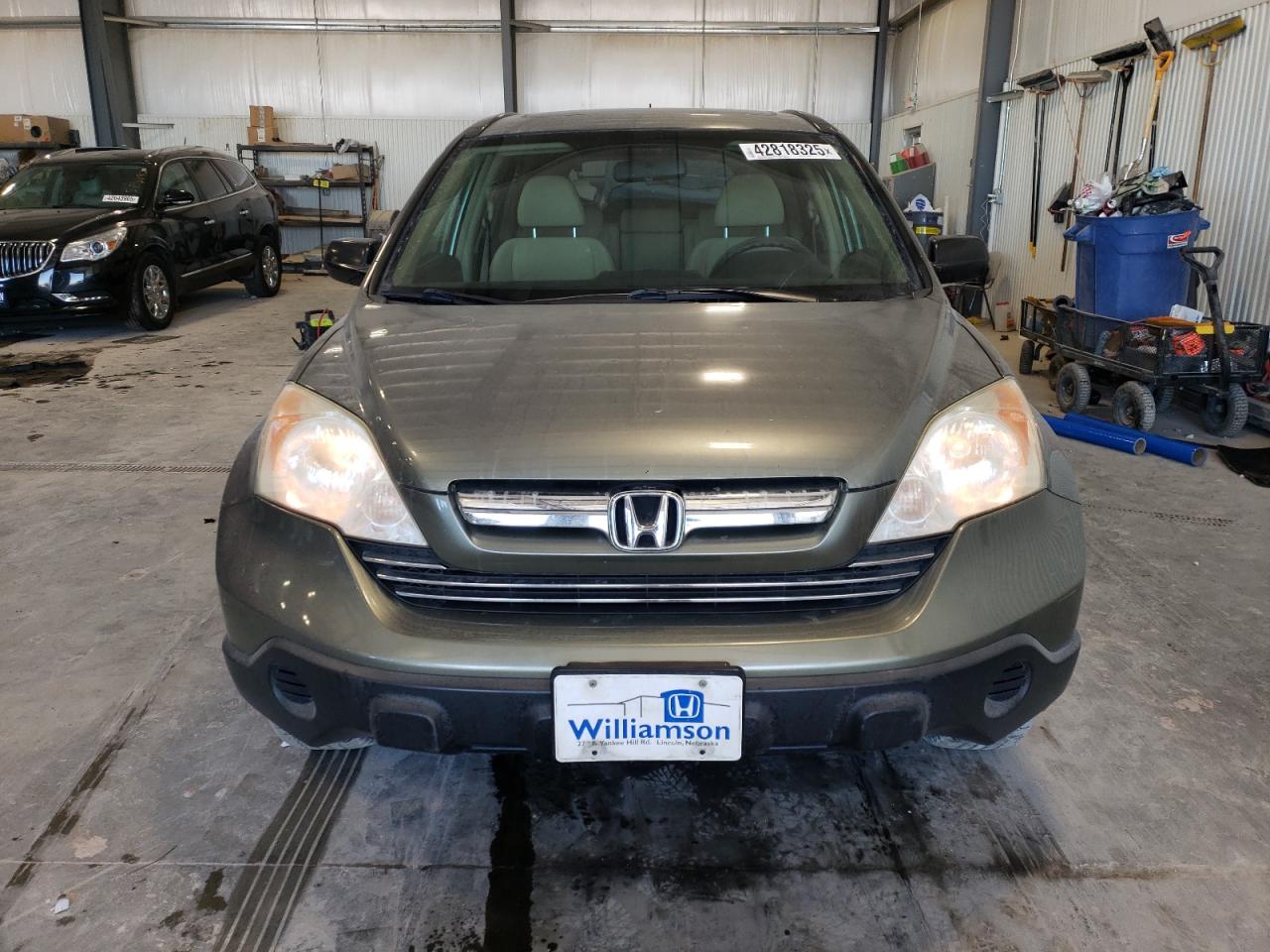 2007 Honda CR-V VIN JHLRE48567C030406 Copart auction photo, hail / side damage thumbnail 5
