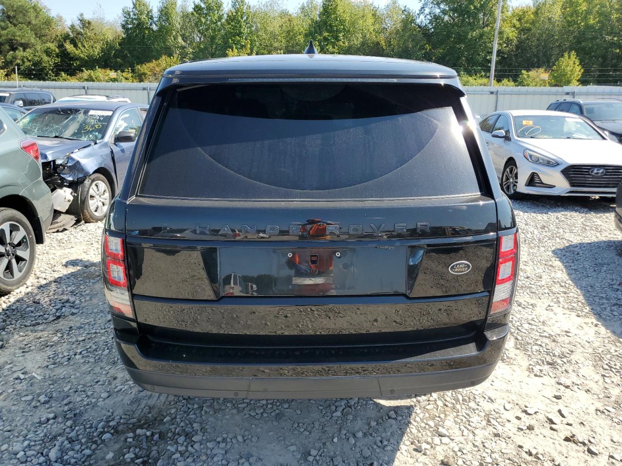 2017 Land Rover Range Rover VIN SALGR2FK7HA354525 Copart auction photo, undercarriage damage thumbnail 6