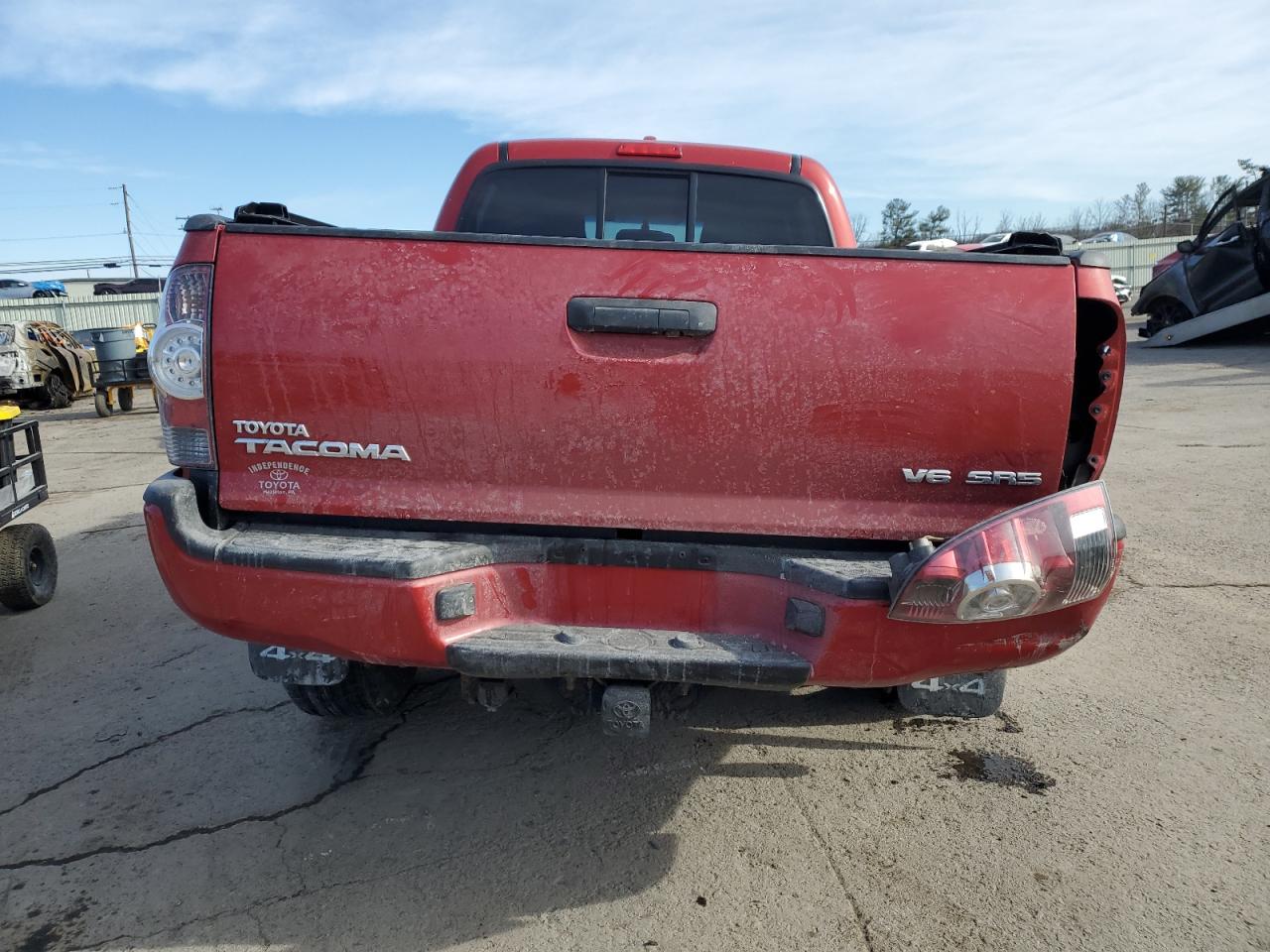 2009 Toyota Tacoma VIN 3TMMU52N49M015218 Copart auction photo, front end / side damage thumbnail 6
