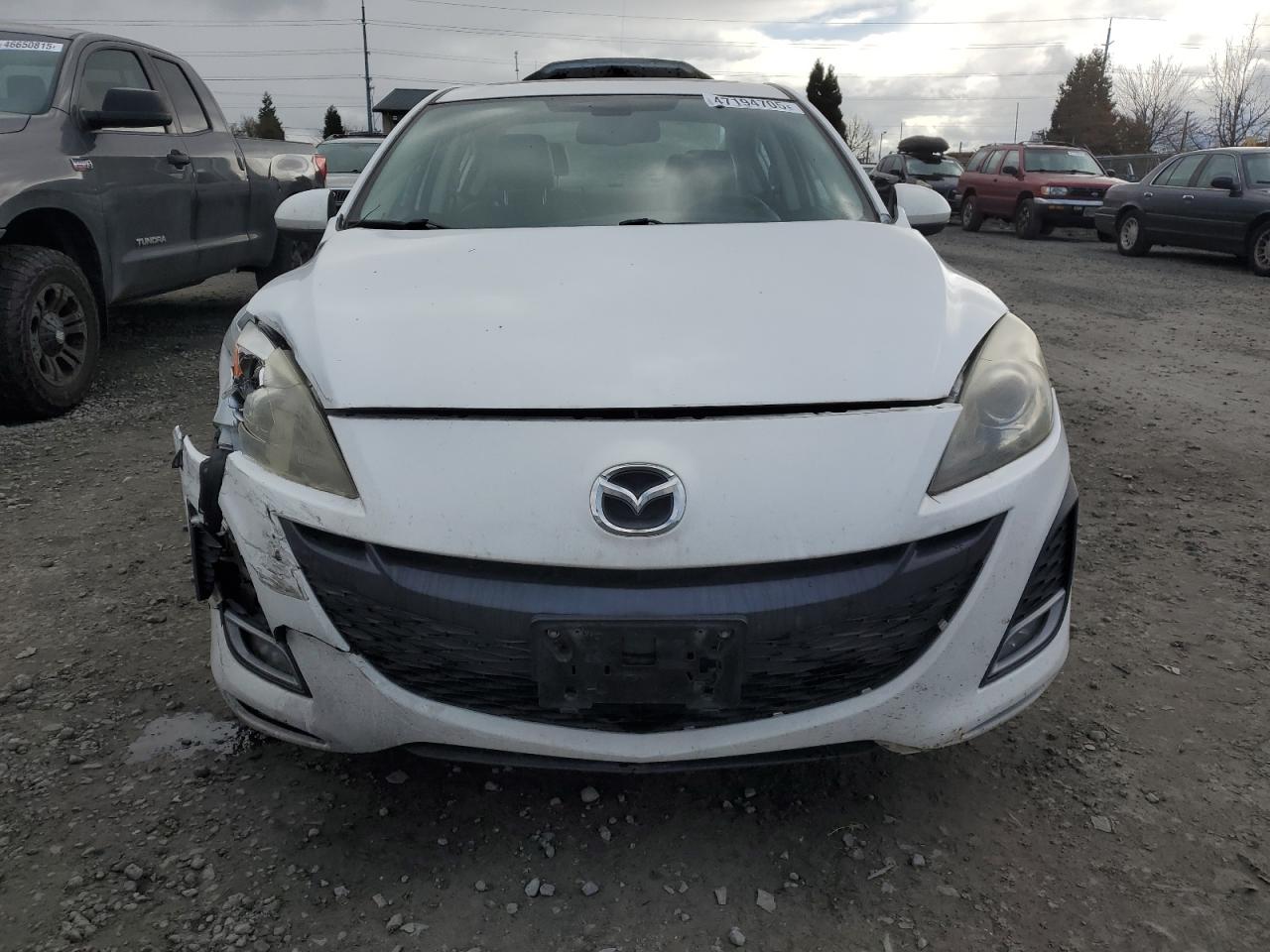 2010 Mazda 3 VIN JM1BL1S64A1271551 Copart auction photo, front end damage thumbnail 5