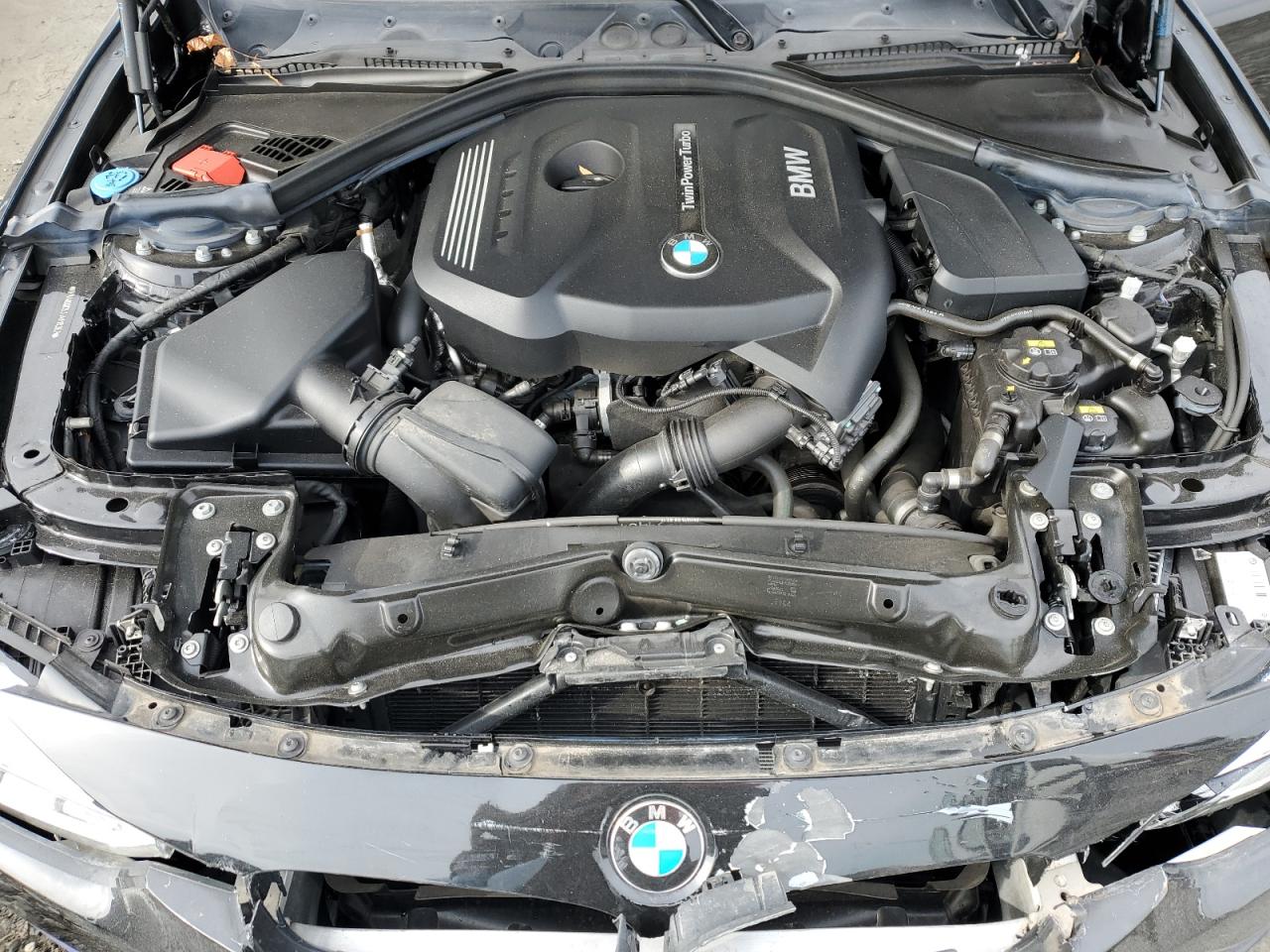 2018 BMW 3er VIN WBA8D9C53JA616352 Copart auction photo, front end damage thumbnail 11