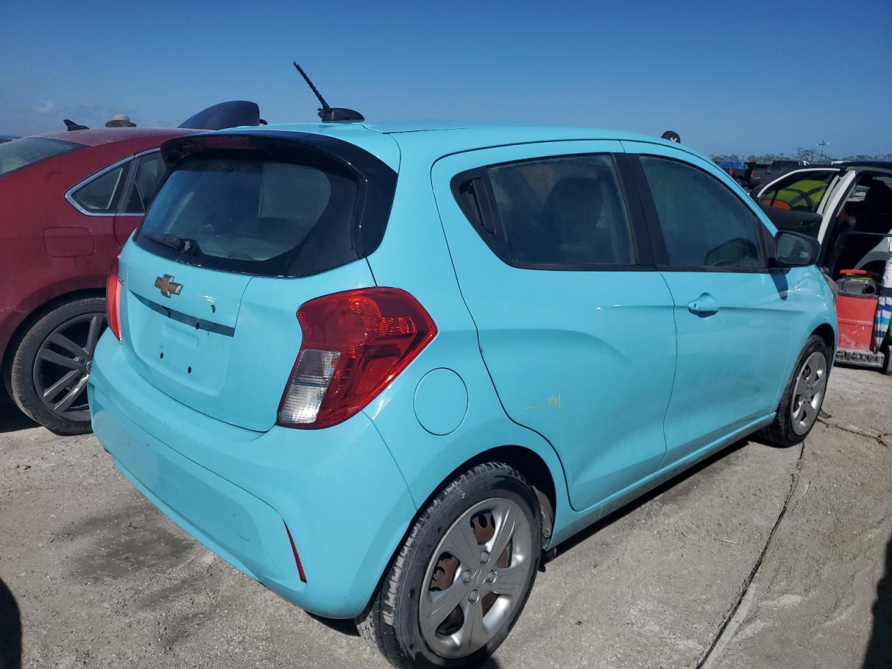 2021 Chevrolet Spark VIN KL8CB6SA9MC724363 Copart auction photo, water/flood damage thumbnail 3