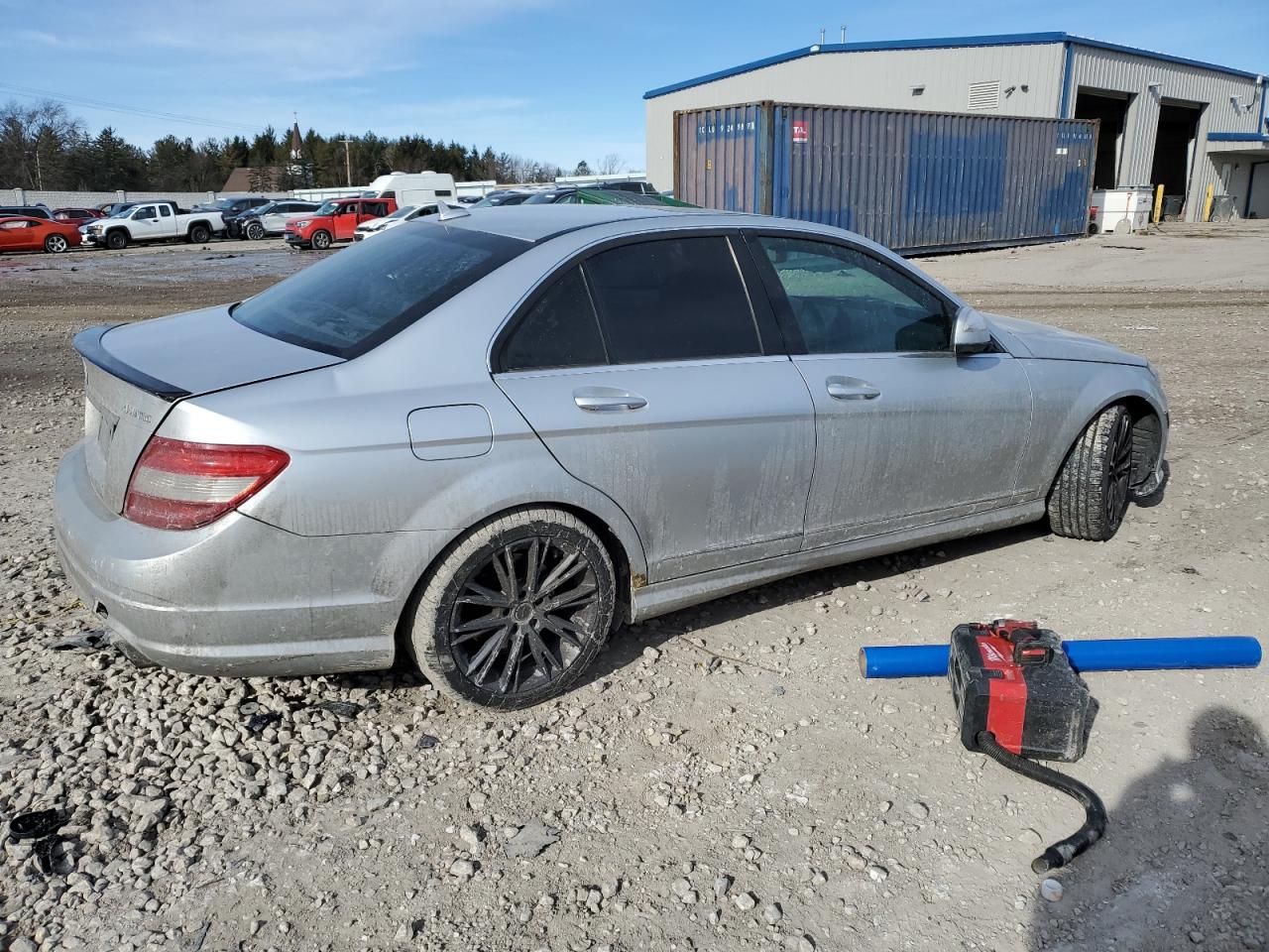 2008 Mercedes-Benz C-klasse VIN WDDGF81X68F092978 Copart auction photo, rear end damage thumbnail 3
