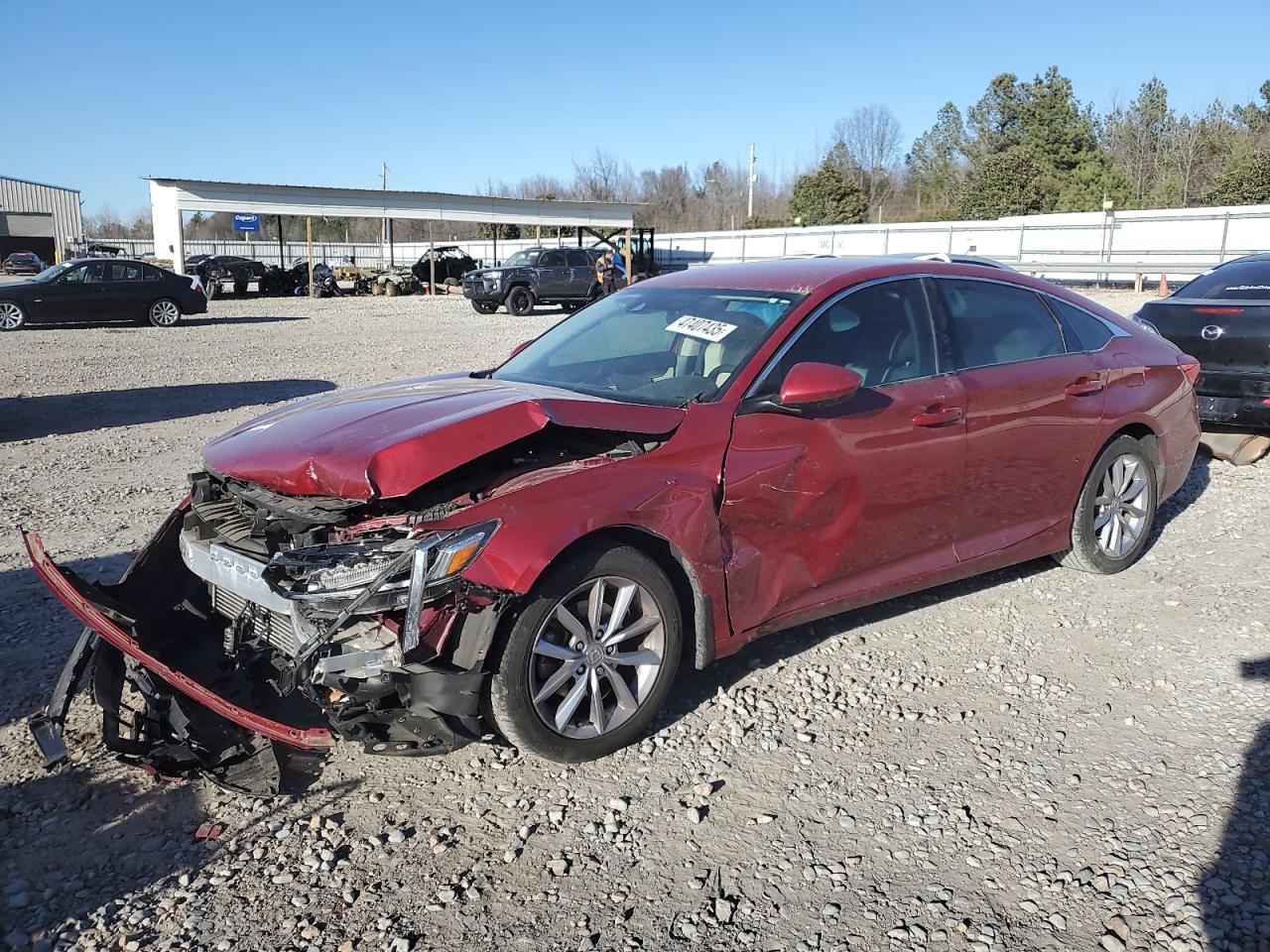 2021 Honda Accord VIN 1HGCV1F14MA076083