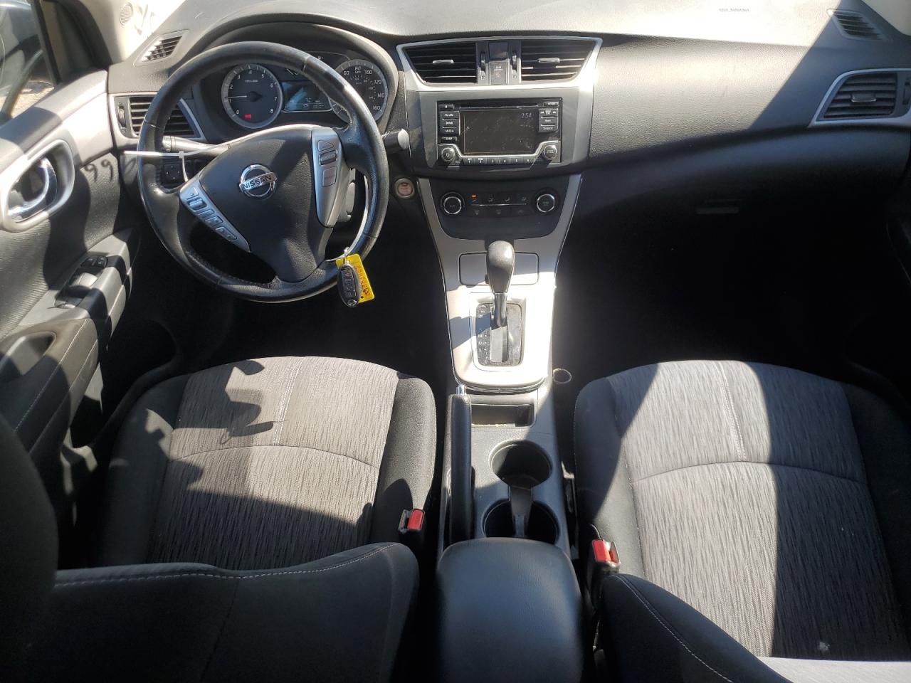 2015 Nissan Sentra VIN 3N1AB7AP2FY222091 Copart auction photo, side / front end damage thumbnail 8