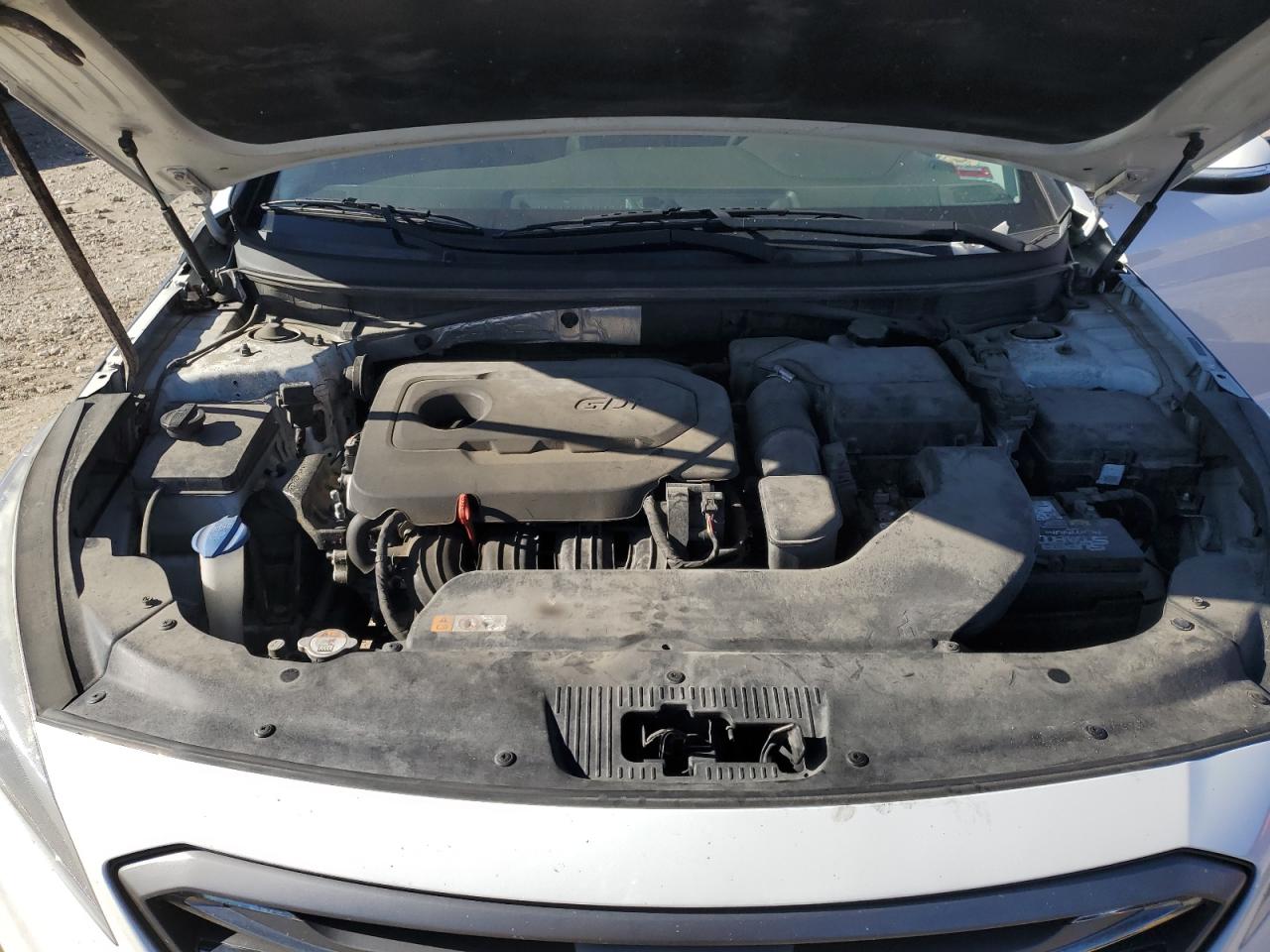 2015 Hyundai Sonata VIN 5NPE34AF9FH116977 Copart auction photo, side damage thumbnail 12