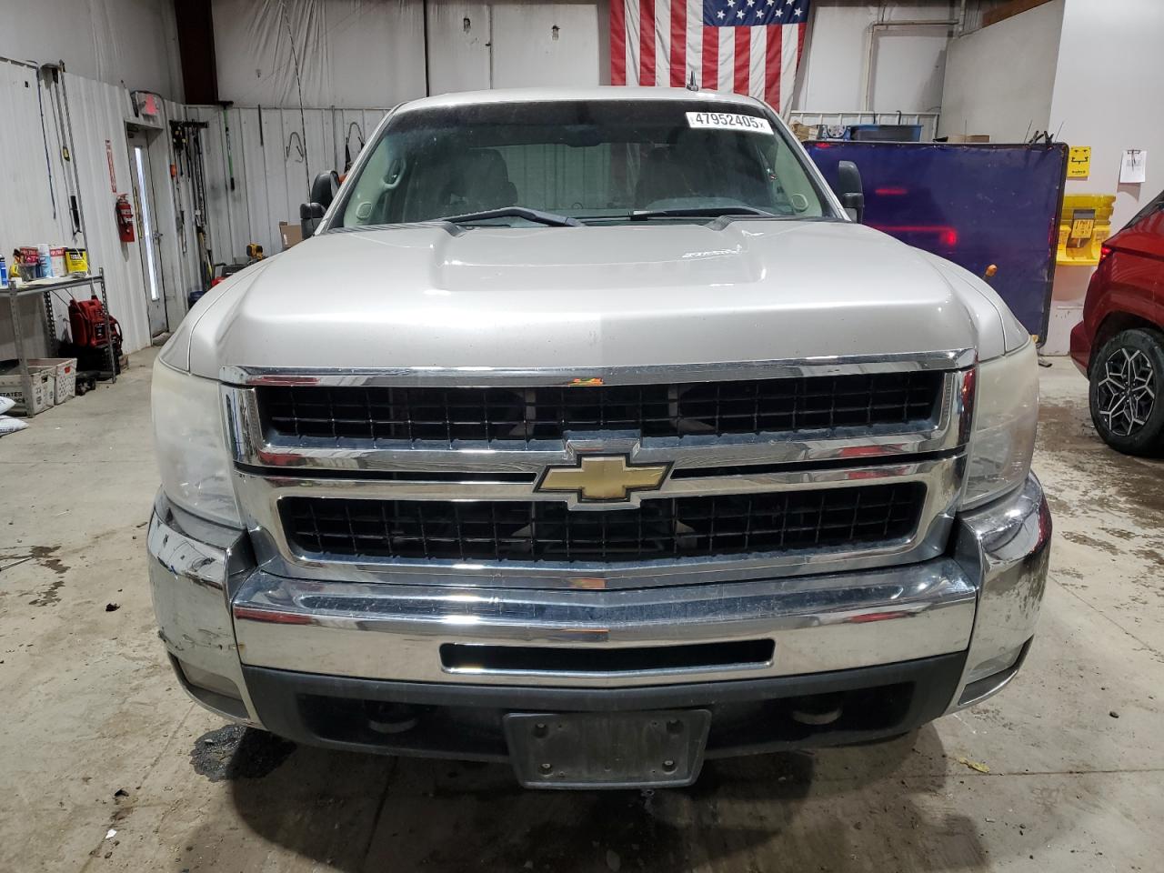 2008 Chevrolet Silverado VIN 1GCHK23K38F150960 Copart auction photo, side / hail damage thumbnail 5